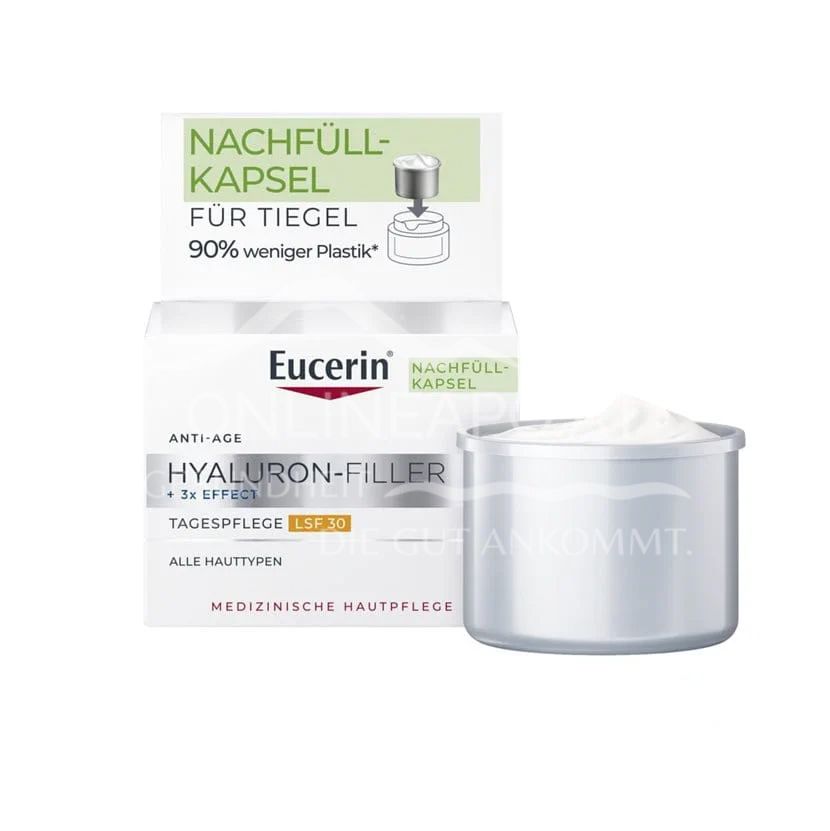 Eucerin® HYALURON-FILLER Tagespflege LSF 30 Creme - Nachfüllkapsel