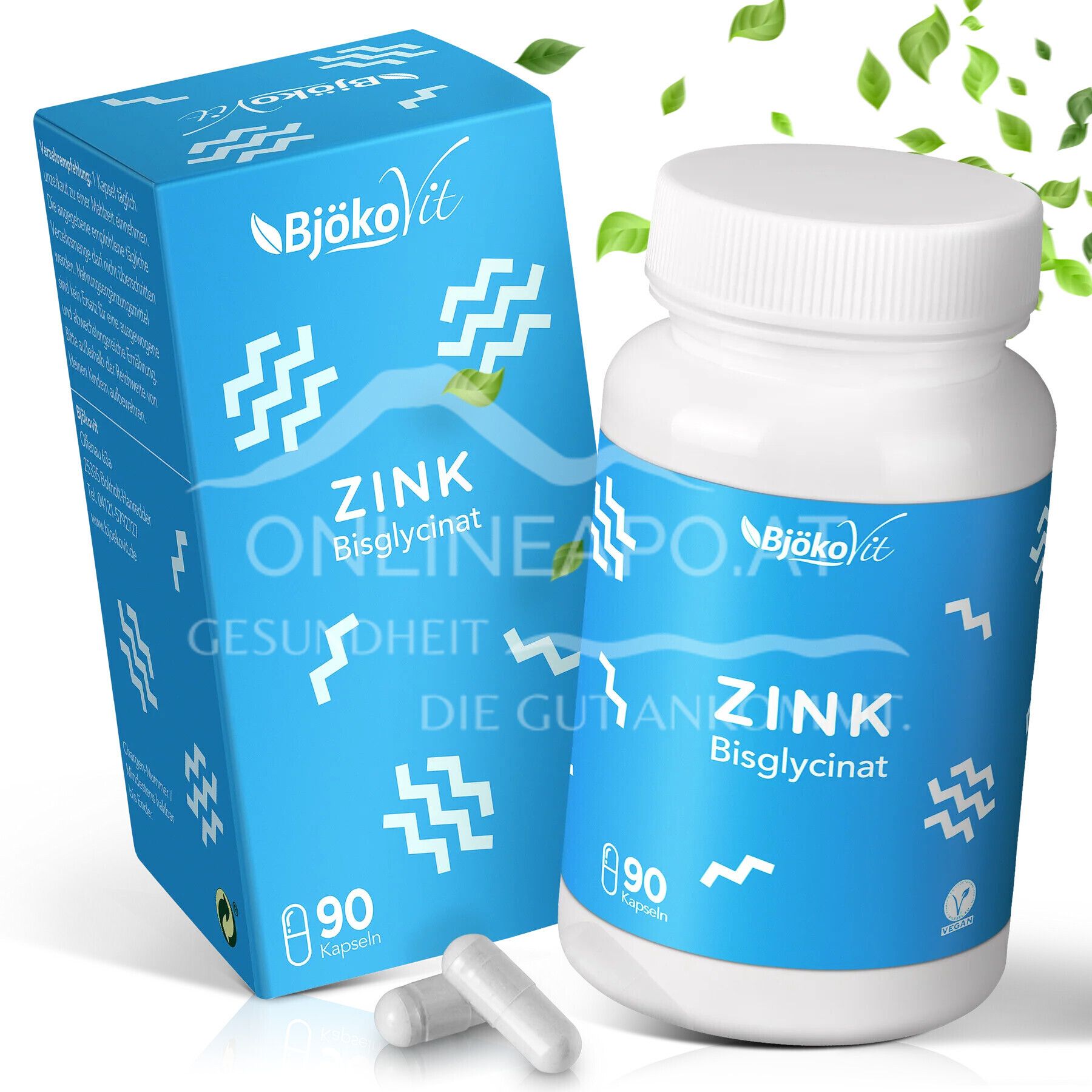 BjökoVit Zink Bisglycinat 25 mg Kapseln