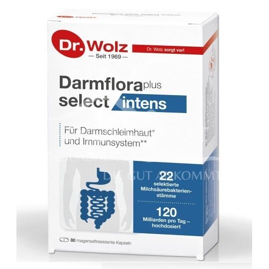 Dr. Wolz Darmflora plus select intens* Kapseln