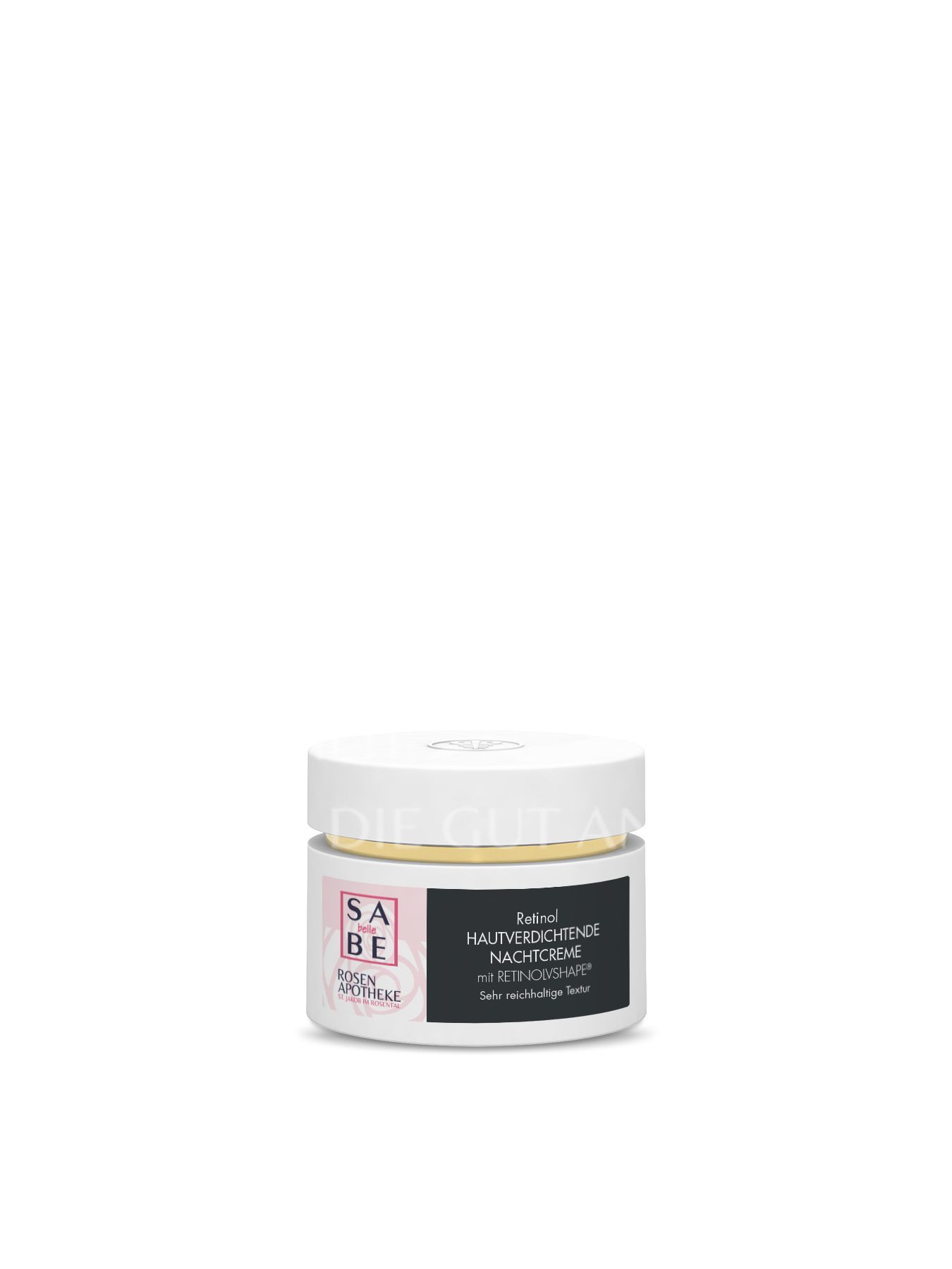 SABE belle Retinol Hautverdichtende Nachtcreme mit RetinolVShape® 10% - Sehr reichhaltige Textur