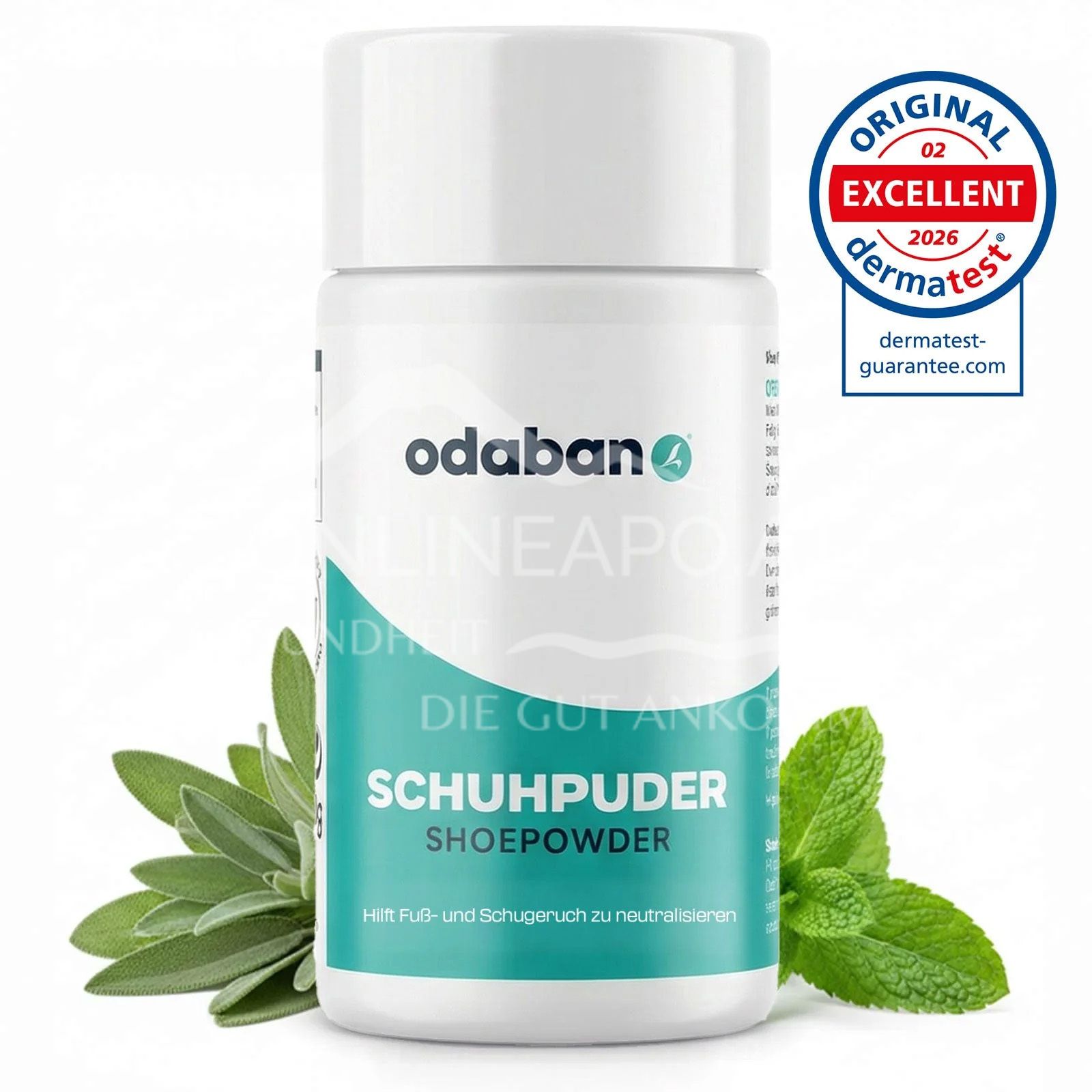 odaban® foot and shoe powder