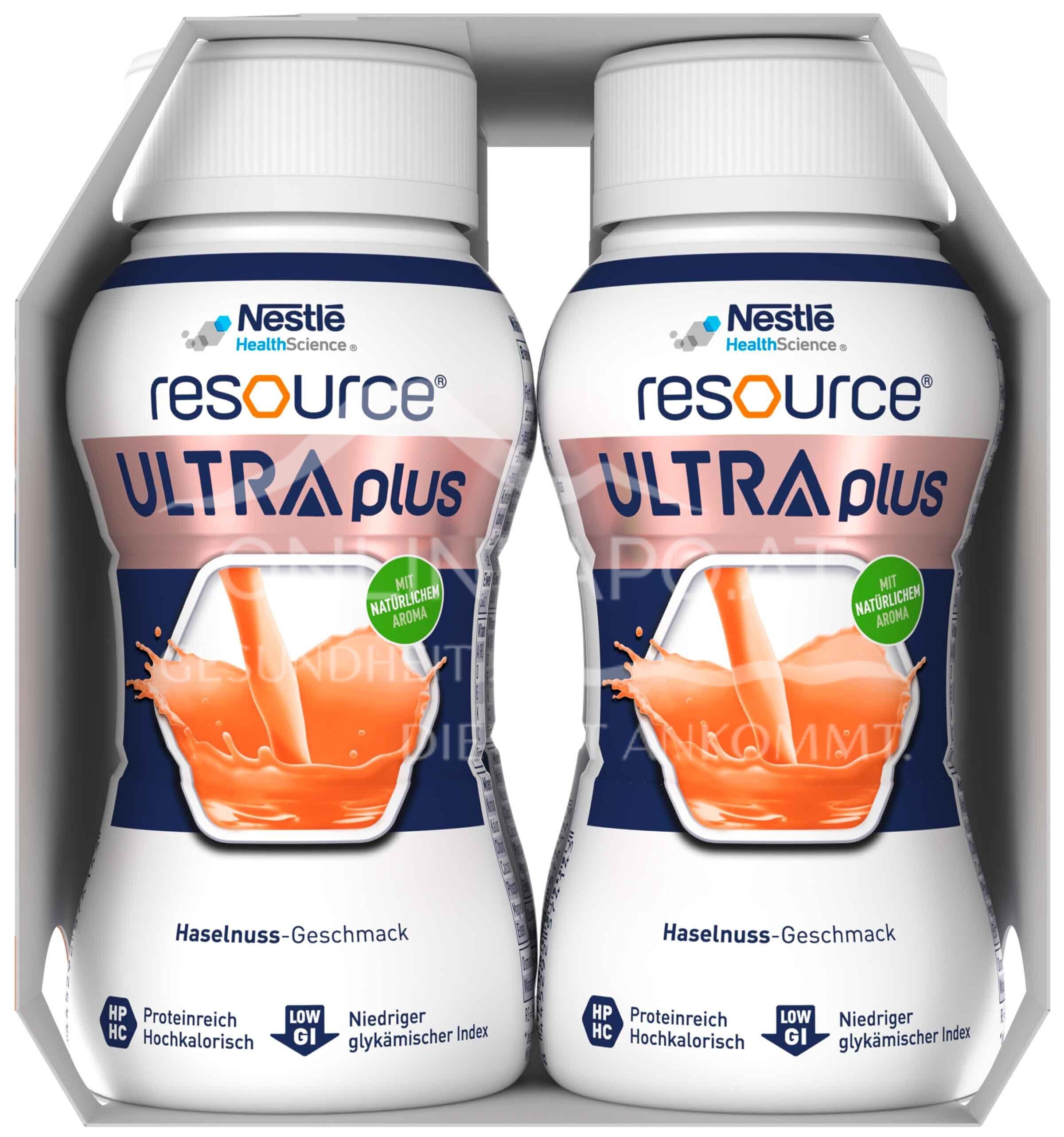 Resource® ULTRA plus High Protein Haselnuss Trinknahrung 200 ml