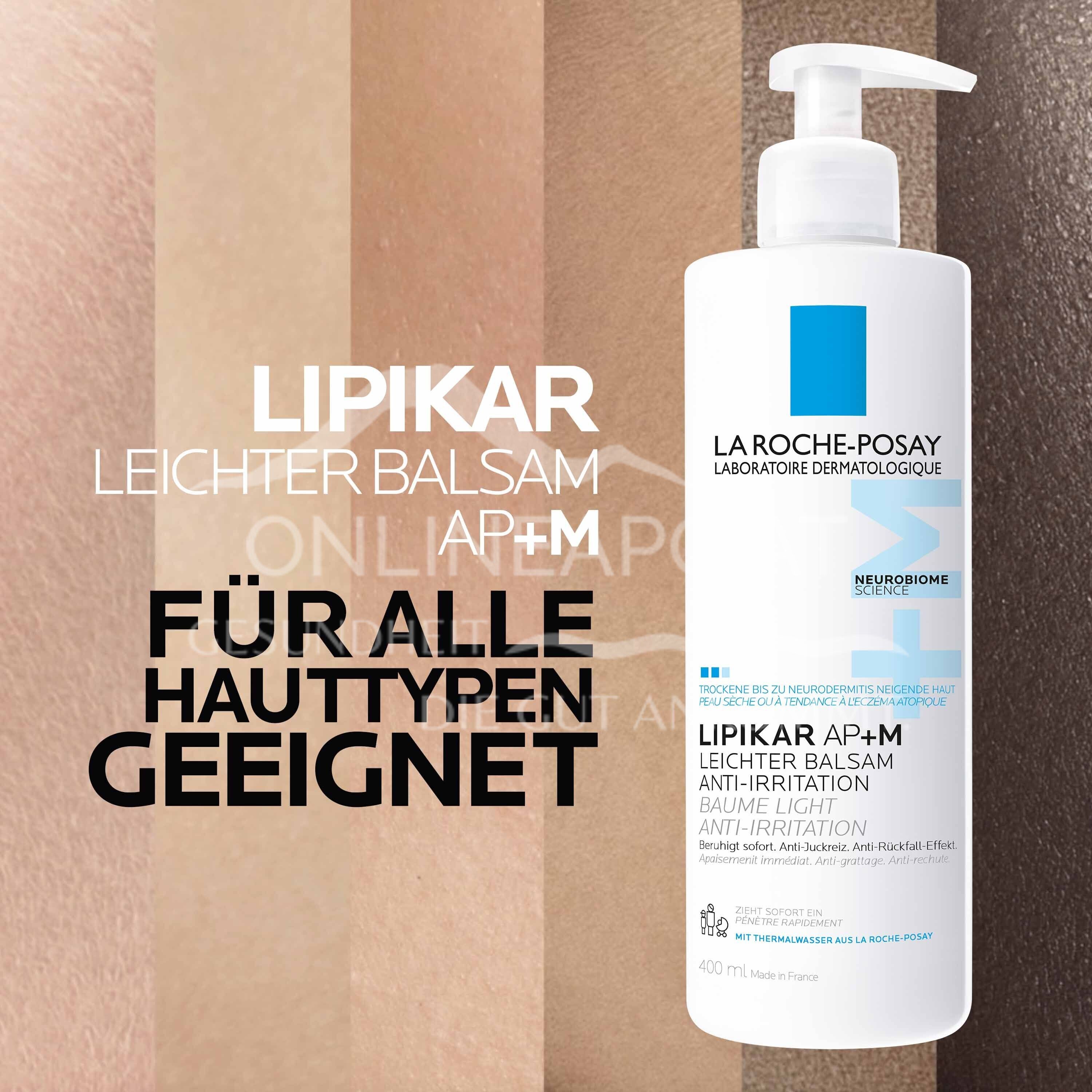 La Roche Posay LIPIKAR AP+M Leichter Balsam
