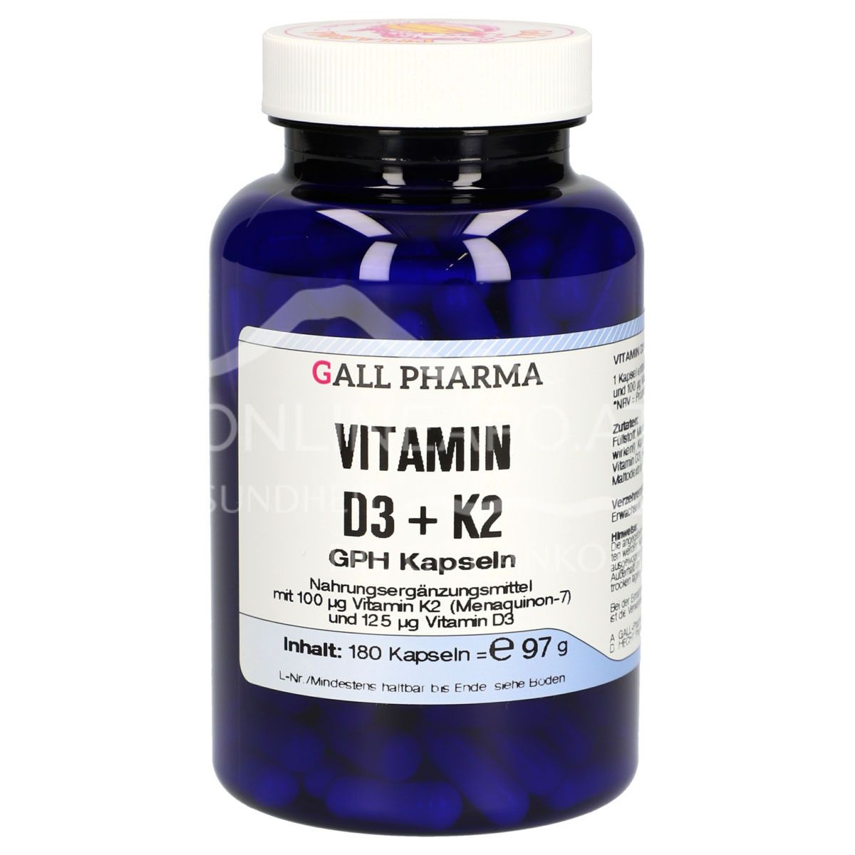 Gall Pharma Vitamin D3 + K2 Kapseln