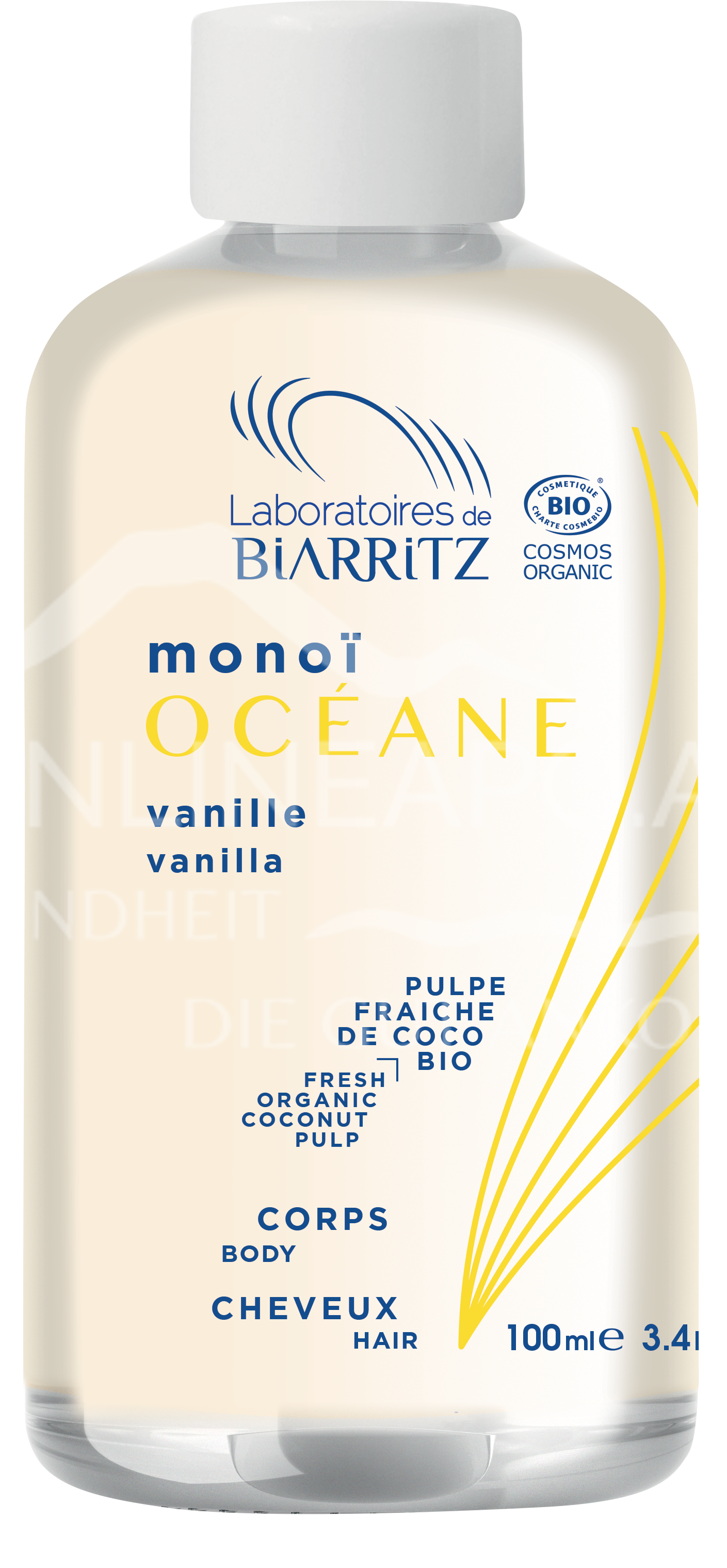 Oceane Monoi Pflegeöl Vanille Bio LDB