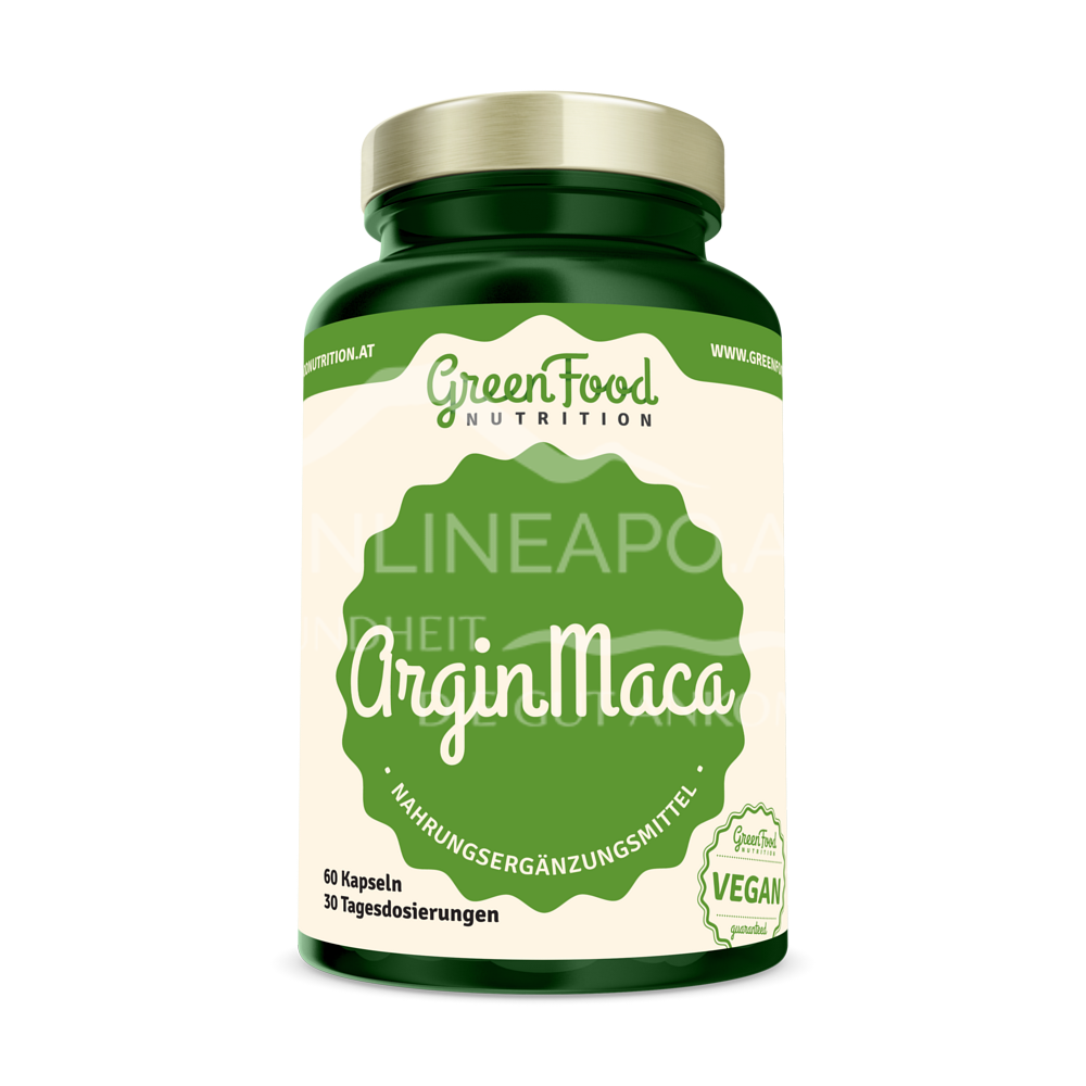 GreenFood Nutrition ArginMaca Kapseln