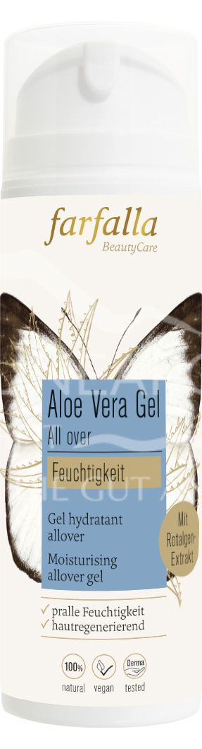 Farfalla Aloe Vera, Feuchtigkeitsspendendes Allover-Gel, Feuchtigkeit
