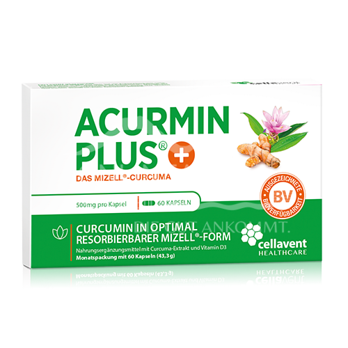 ACURMIN® PLUS Weichkapseln Mizell-Curcuma