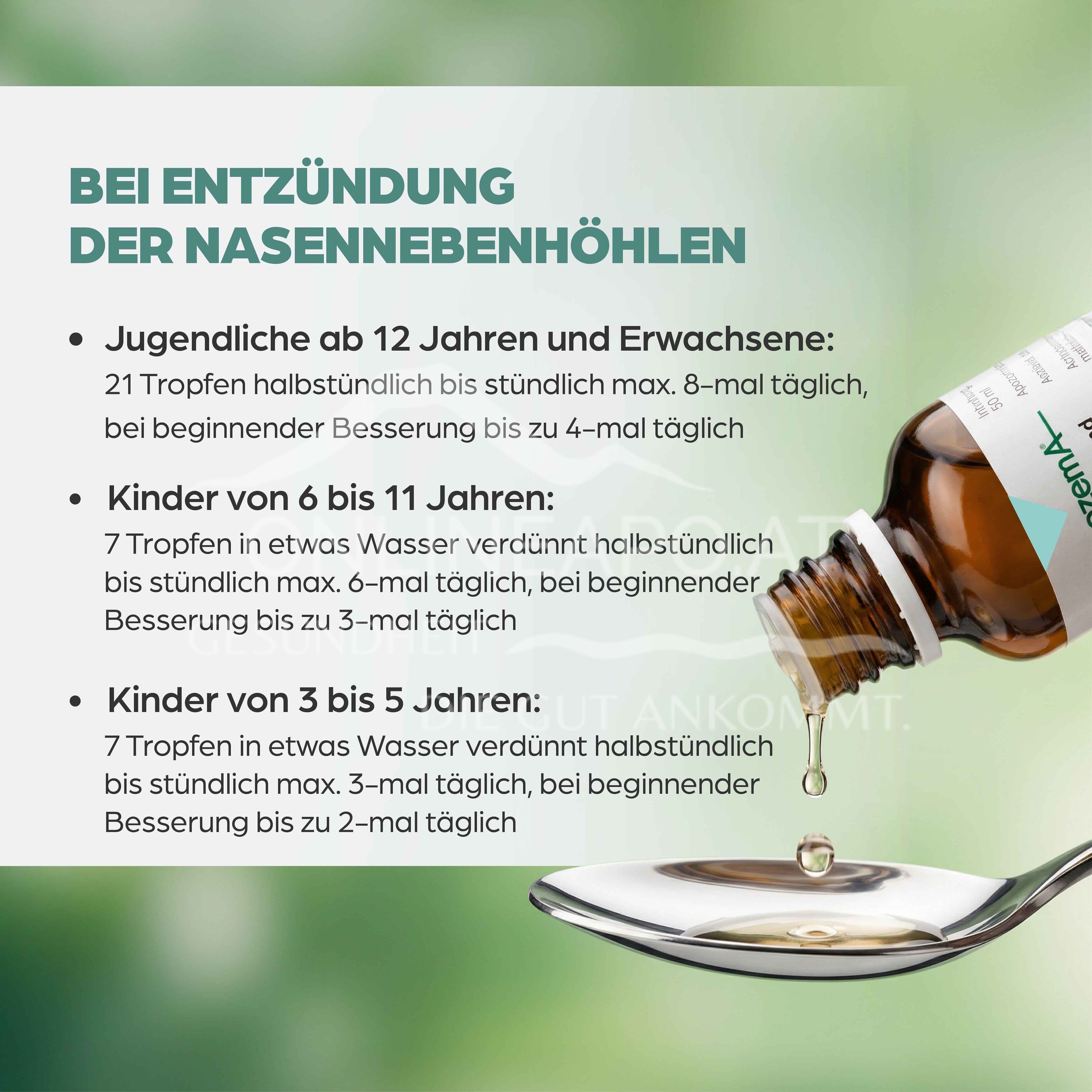 Apozema® Sinusitis Potassium bichromicum complex No. 31 drops for oral use