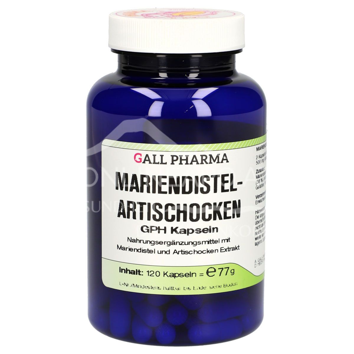 Gall Pharma Milk Thistle Artichoke Capsules