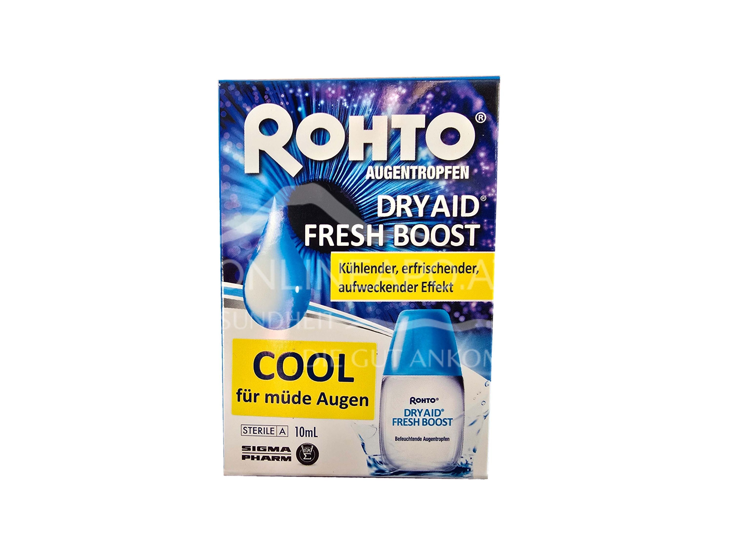 Rohto® Dry Aid® Fresh Boost eye drops - multi-dose