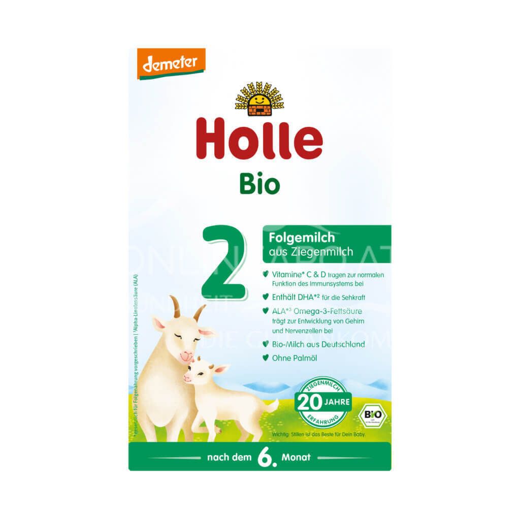 Holle Bio-Folgemilch 2 aus Ziegenmilch Pulver