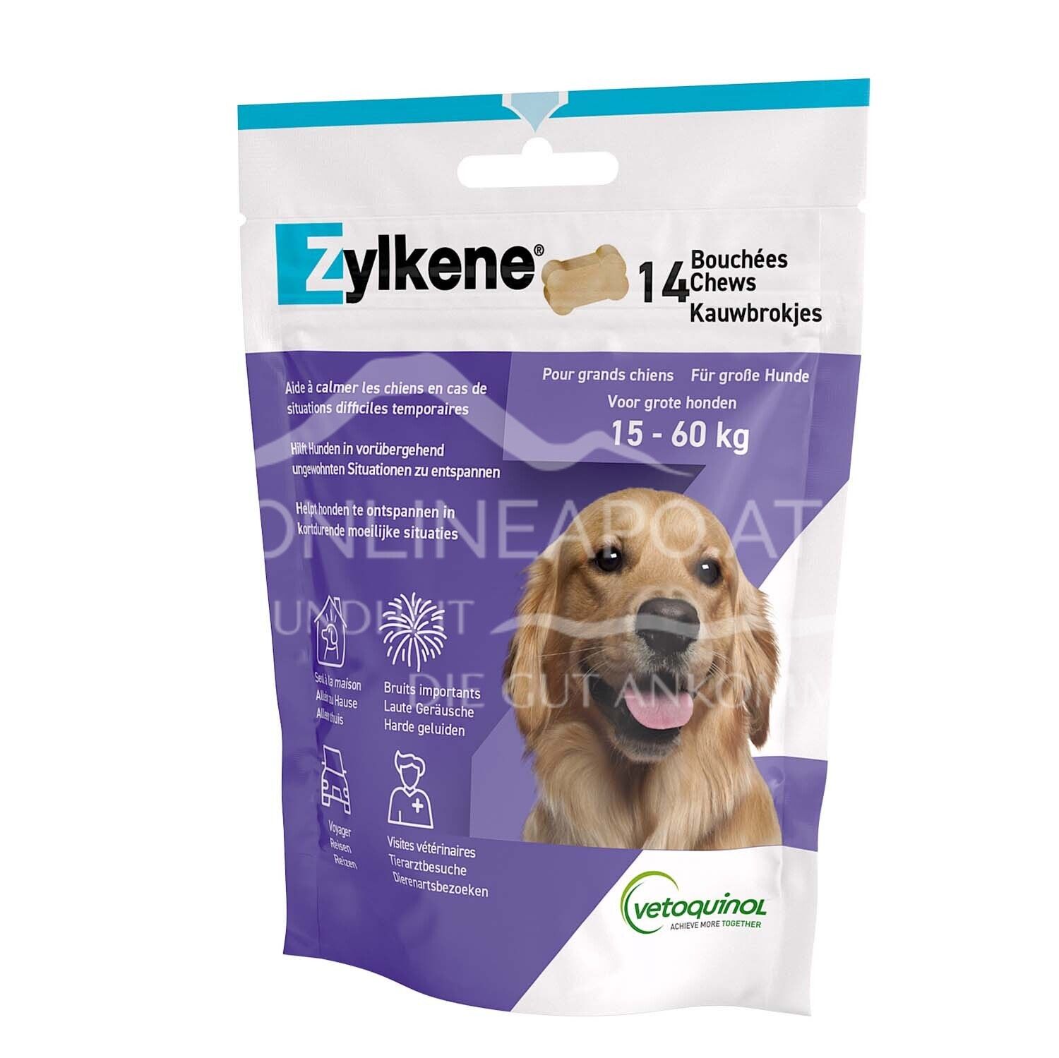 Zylkene® Chews for large dogs (15 - 60 kg)