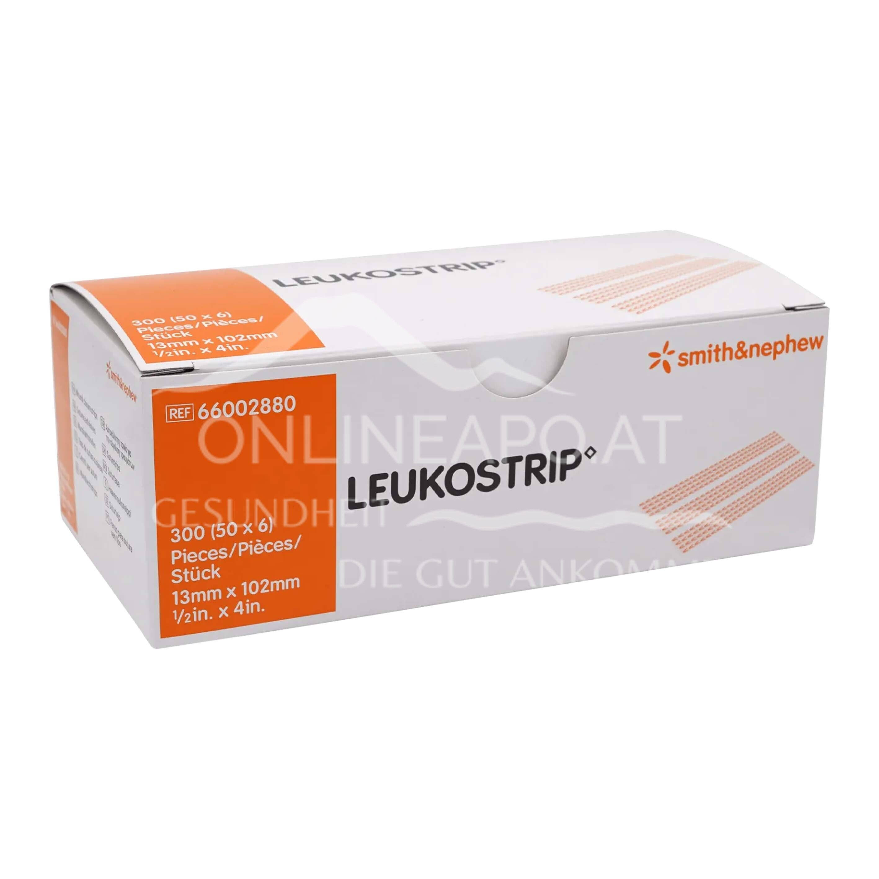 LEUKOSTRIP suture strips 13 x 102 mm, 1 x 6 pieces