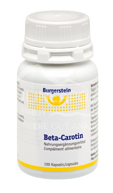 Burgerstein Beta-Carotin Kapseln