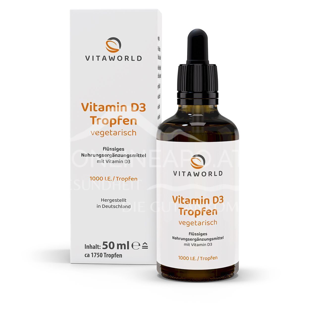Vitaworld Vitamin D3 Tropfen 1.000 I.E.