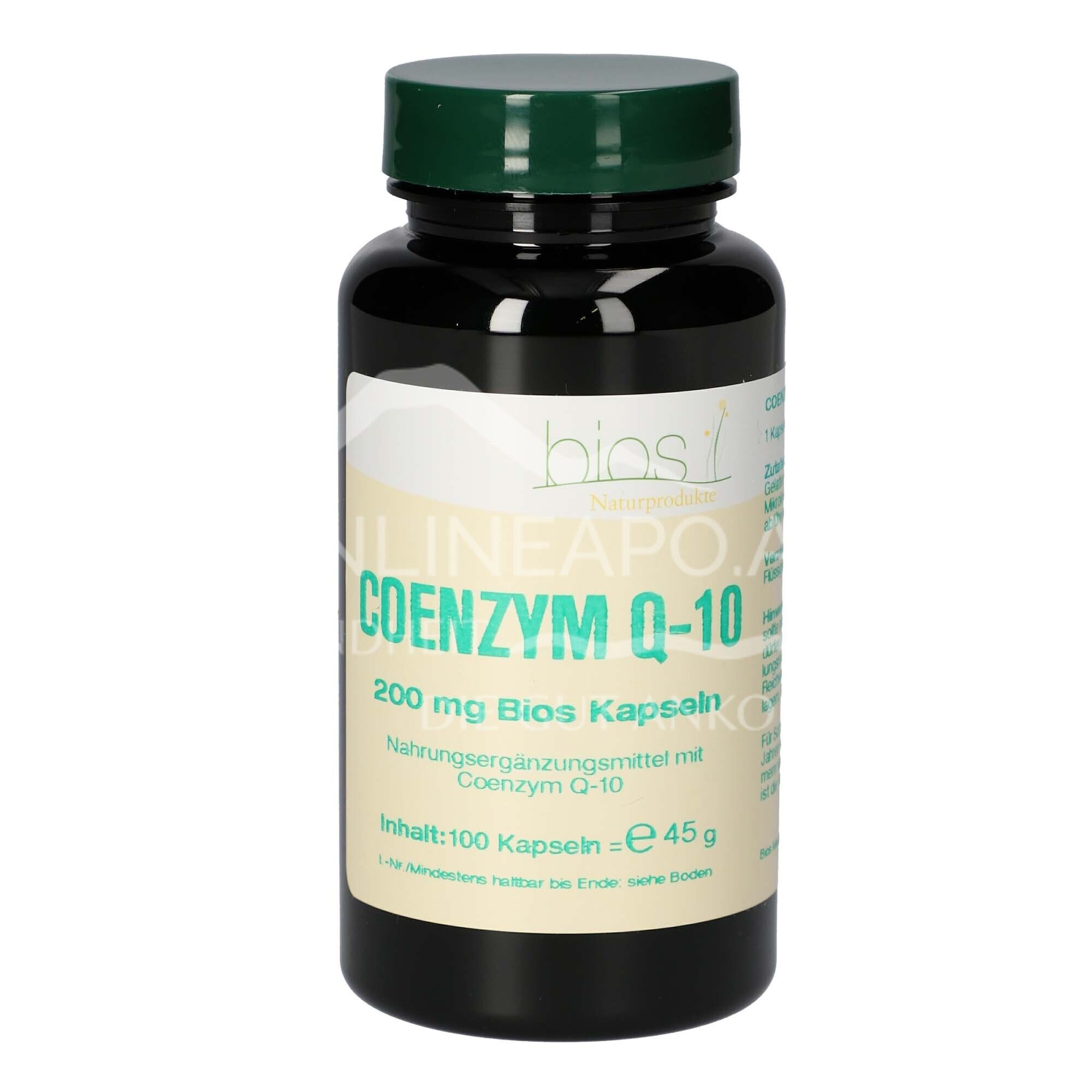 Bios Coenzyme Q-10 200 mg capsules