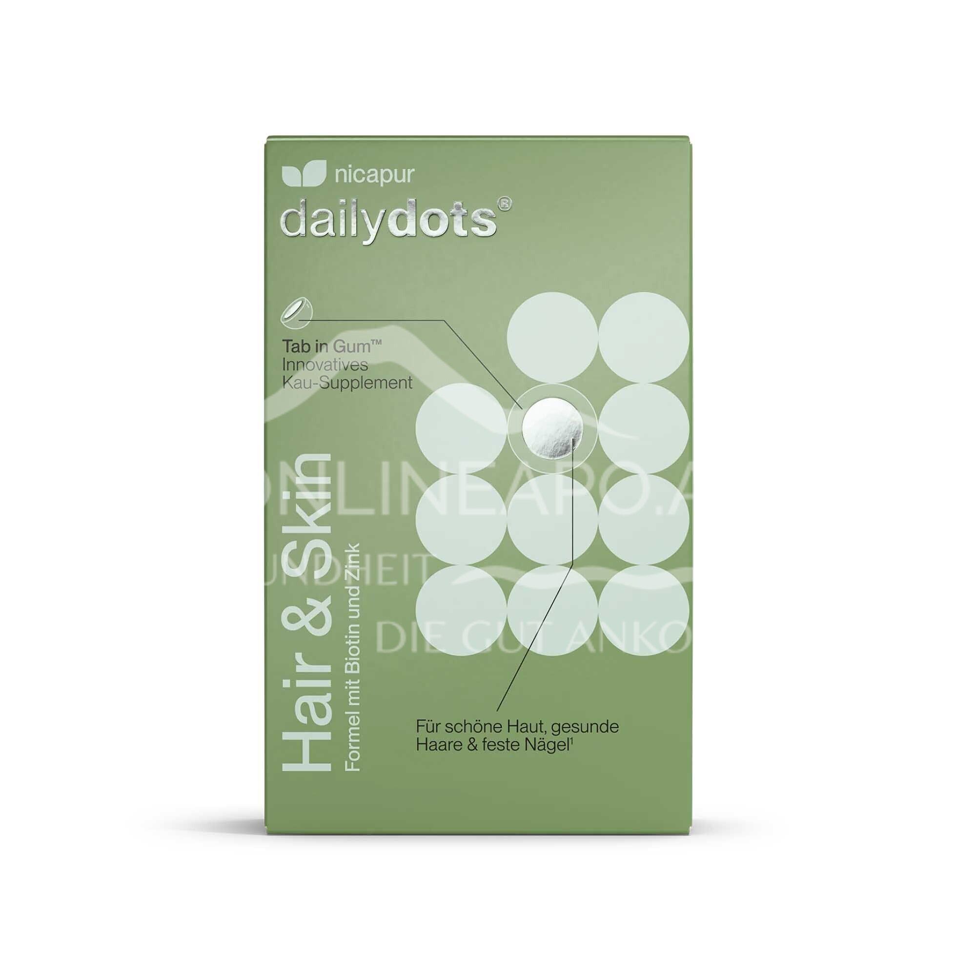 NICApur dailydots® Hair & Skin Kau-Supplement