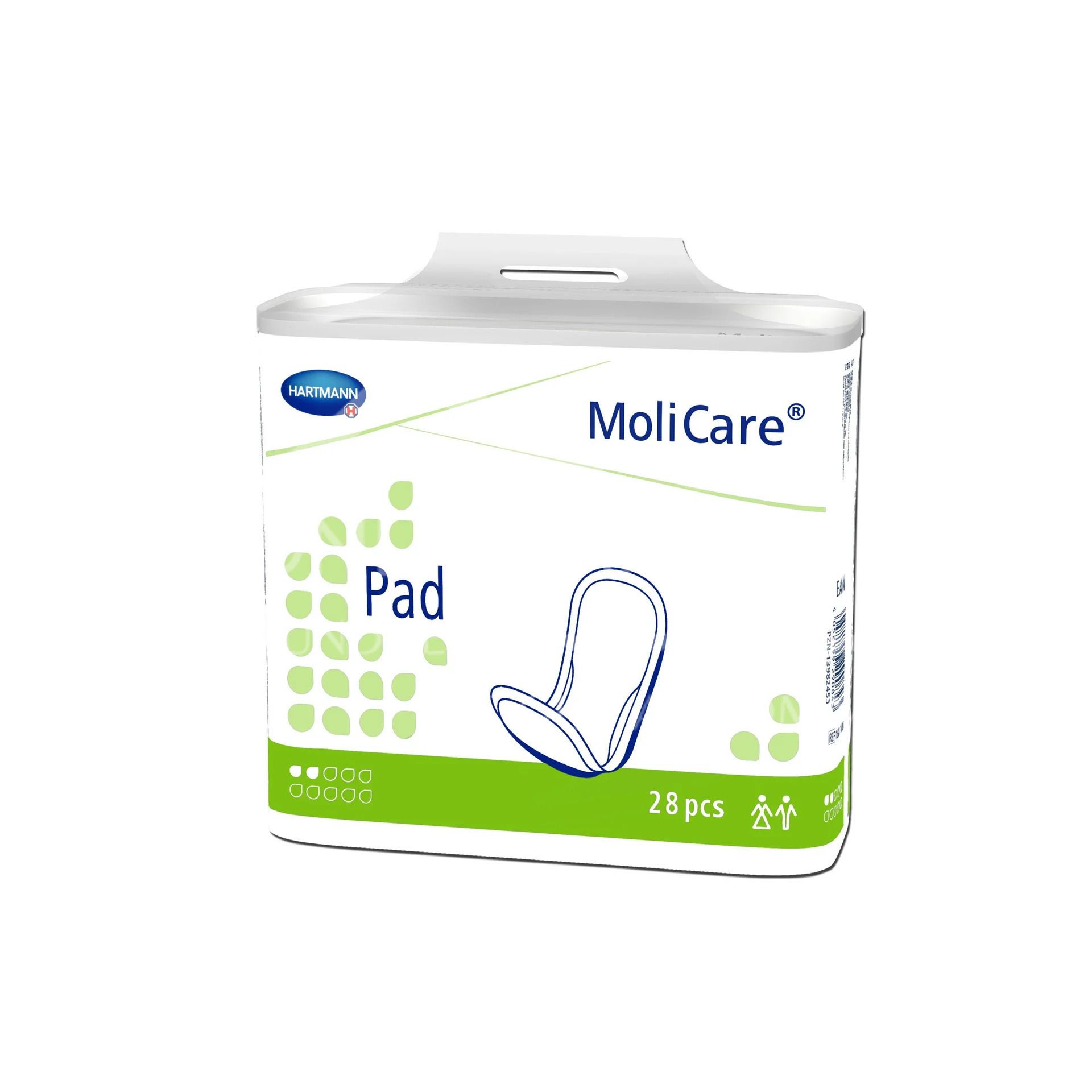MoliCare® Pad absorbent pads 2 drops