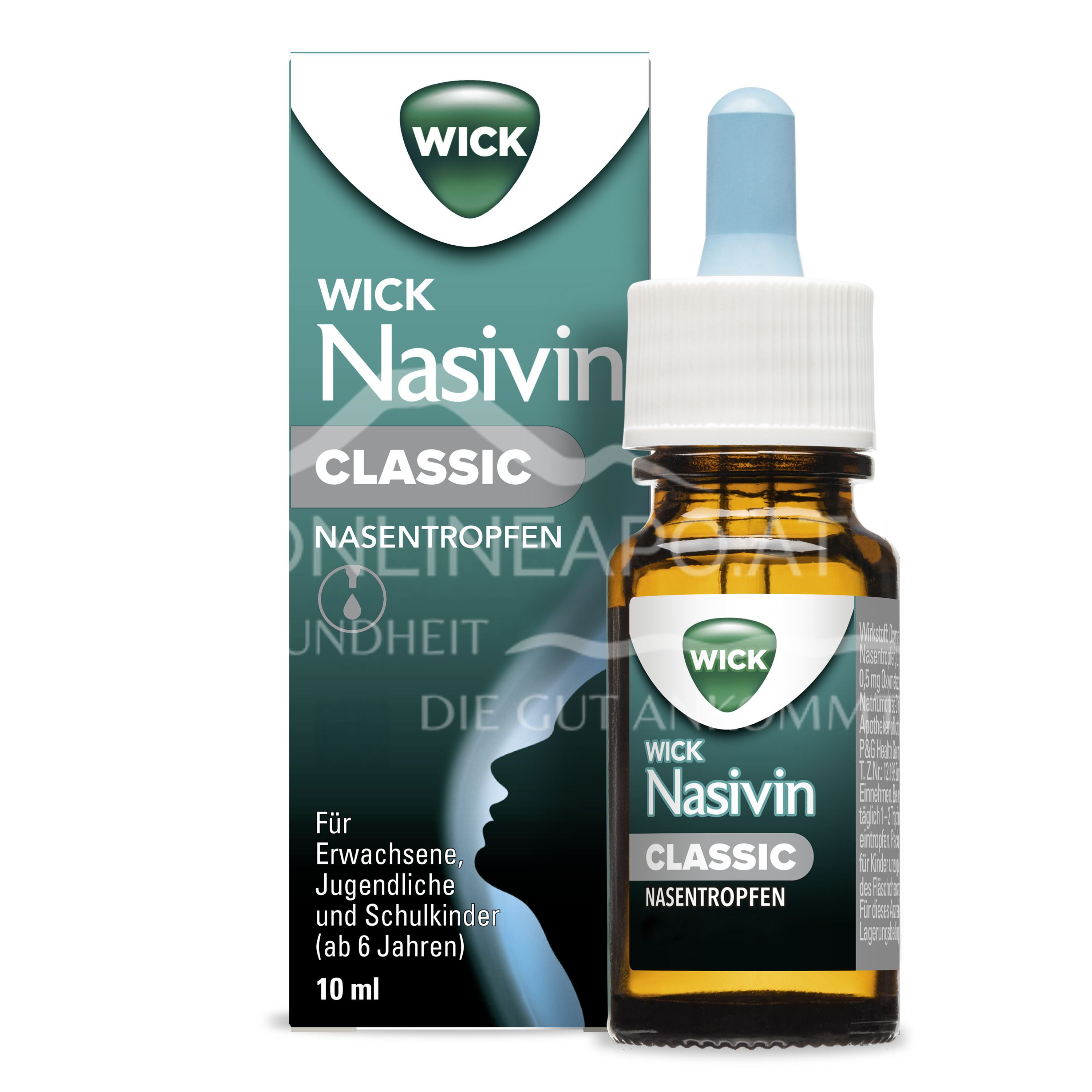 Spray Nasal Nasivin WICK 0,5 Mg/ml 10 Ml - Adulte/enfant, Décongestionnant, Neuf Sous Blister
