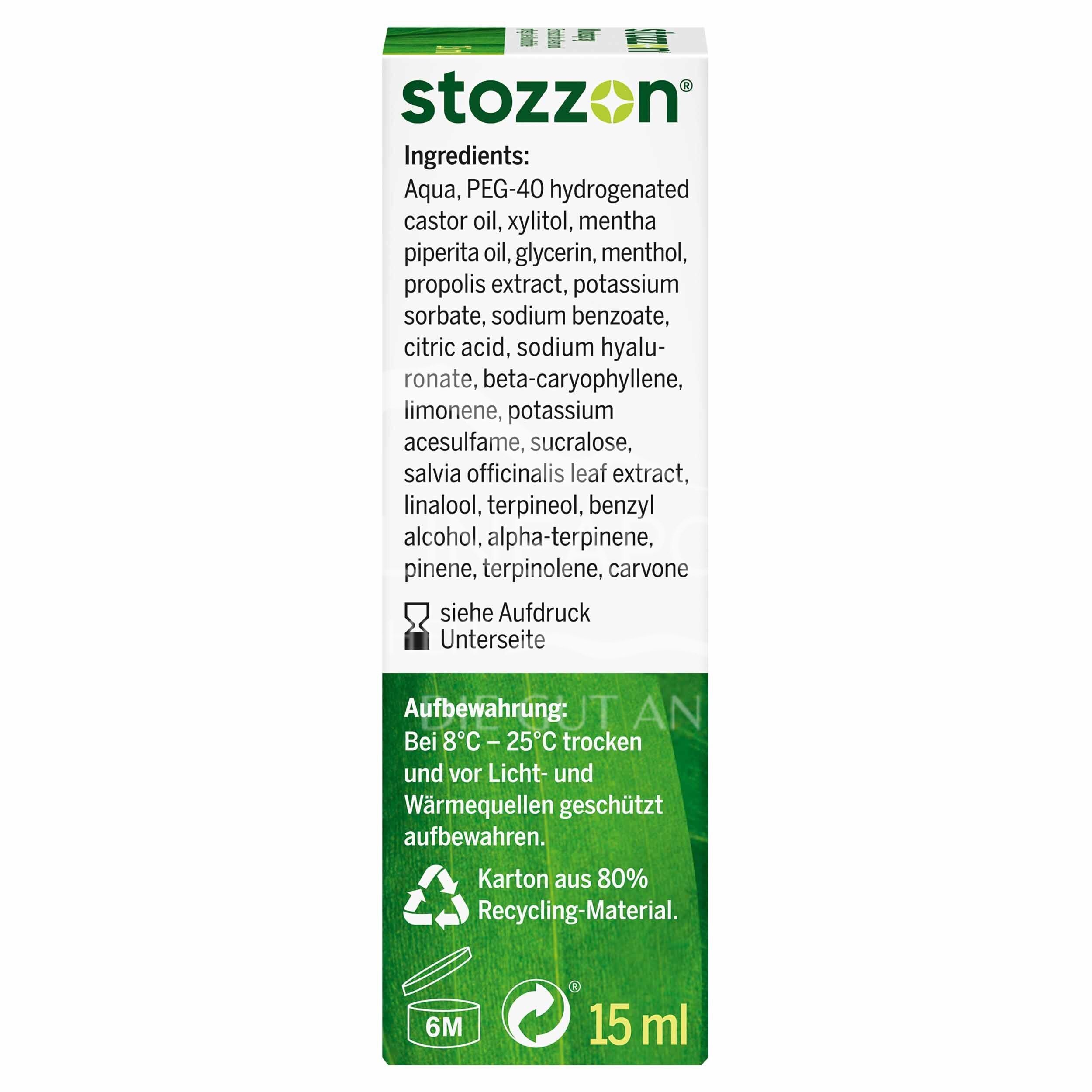 stozzon® Mundspray Minze