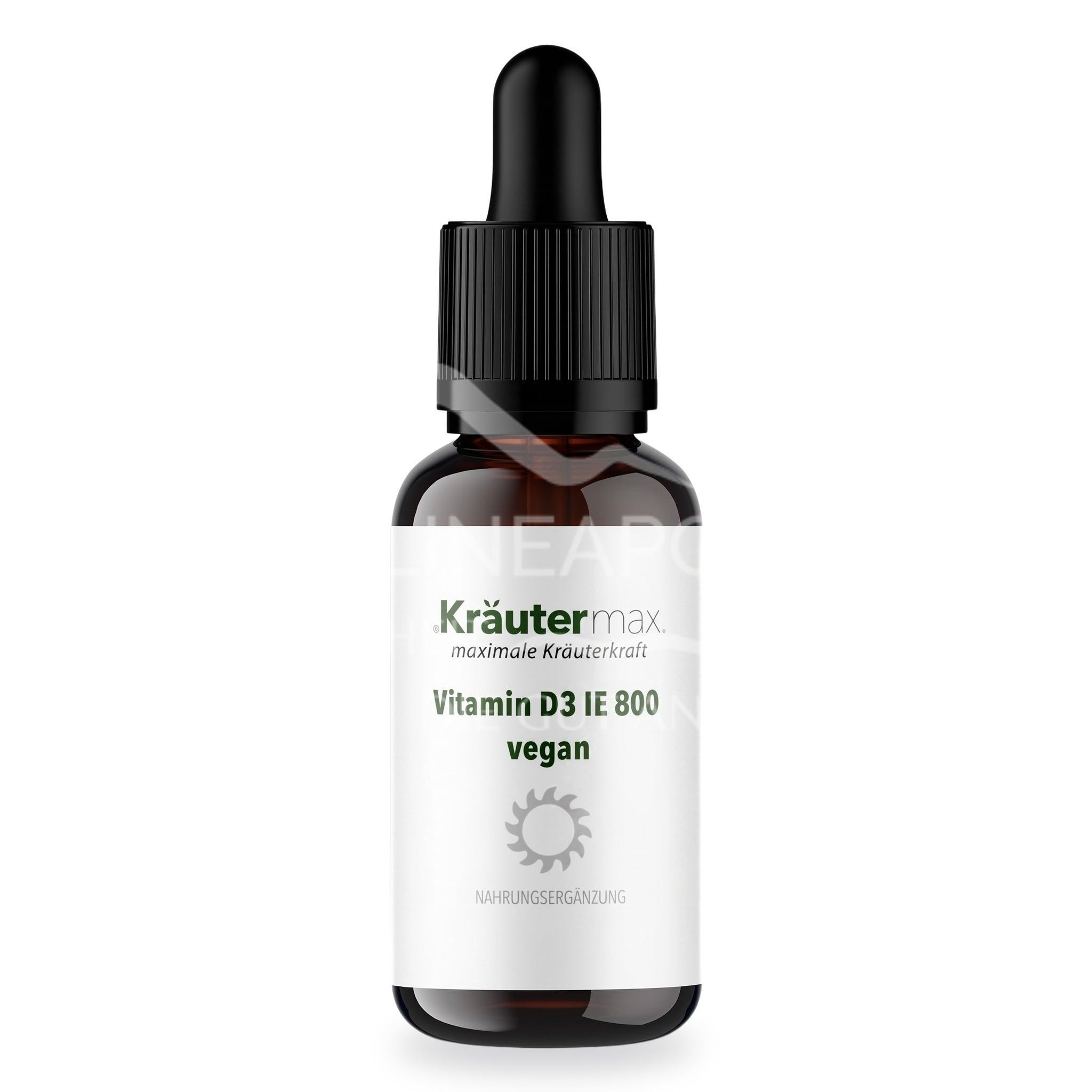 Kräutermax Vitamin D3 IE 800 Vegan Tropfen