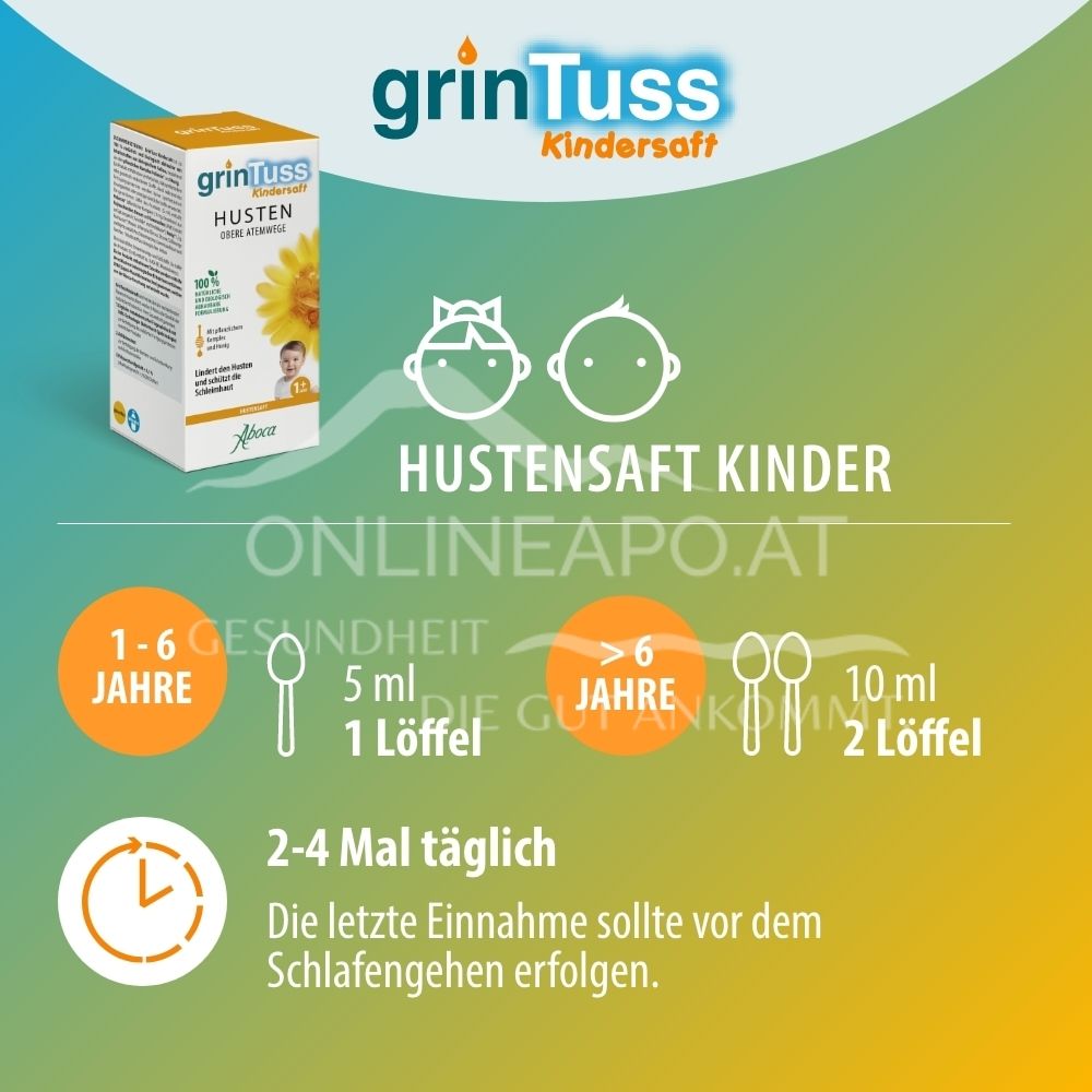 Aboca Grintuss cough syrup for children