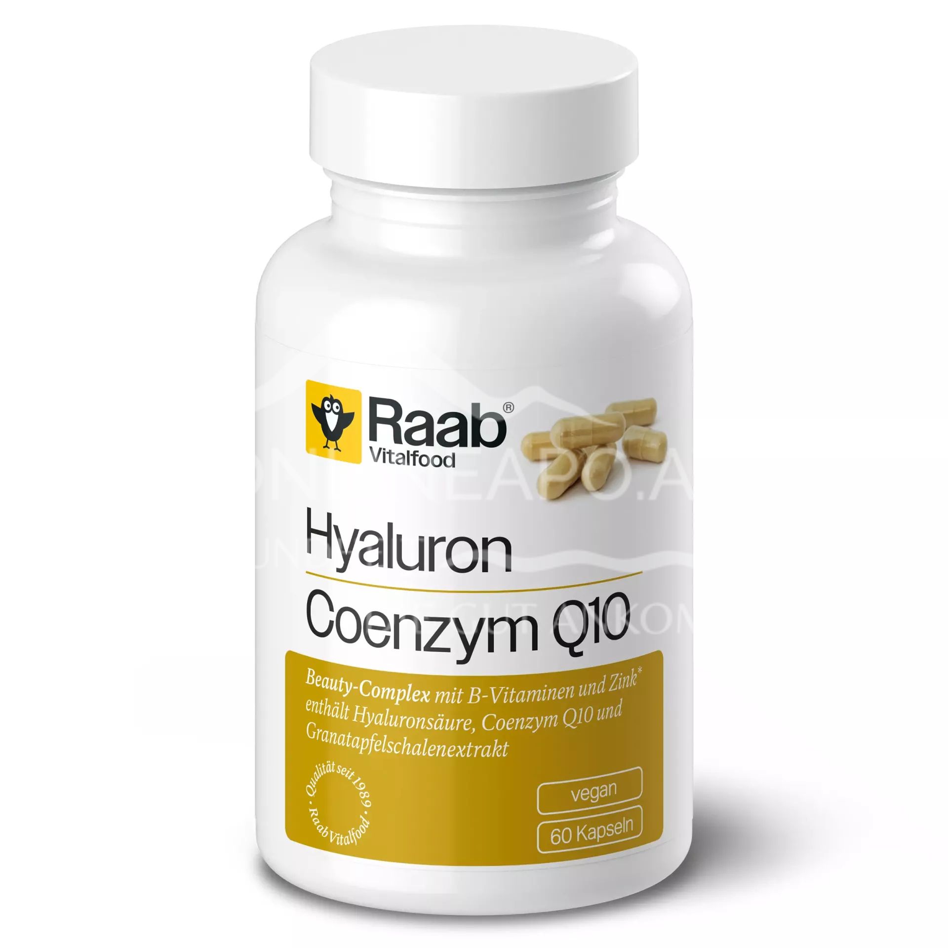Raab® Vitalfood Hyaluron - Coenzym Q10 Kapseln