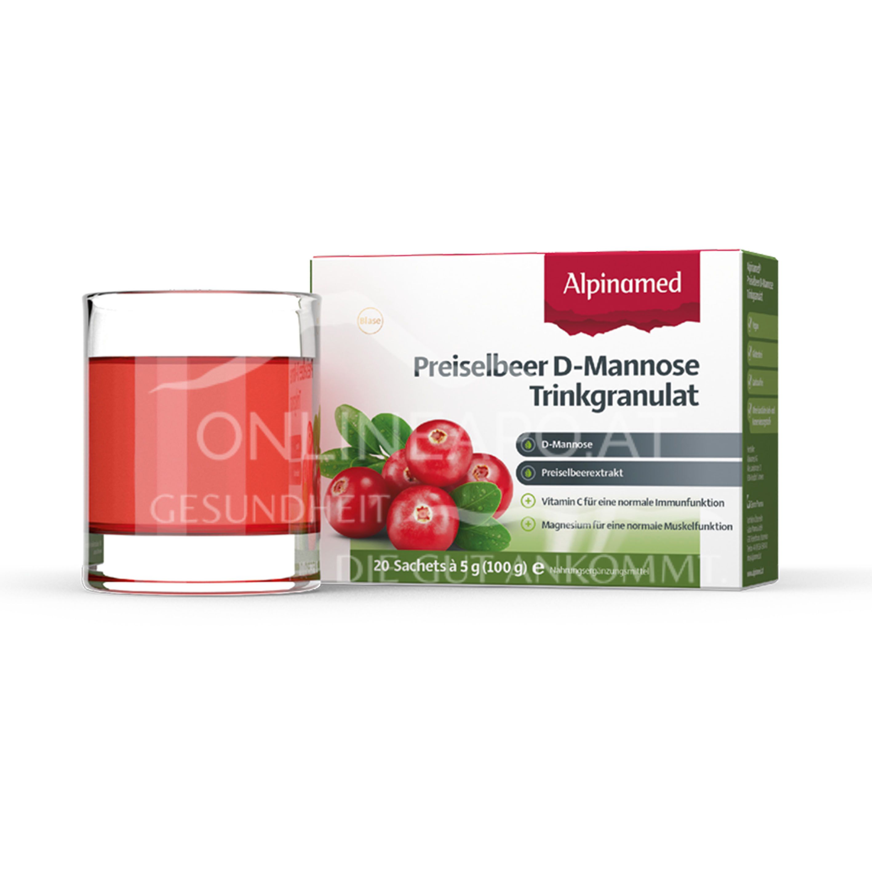 Alpinamed® Preiselbeer D-Mannose Trinkgranulat
