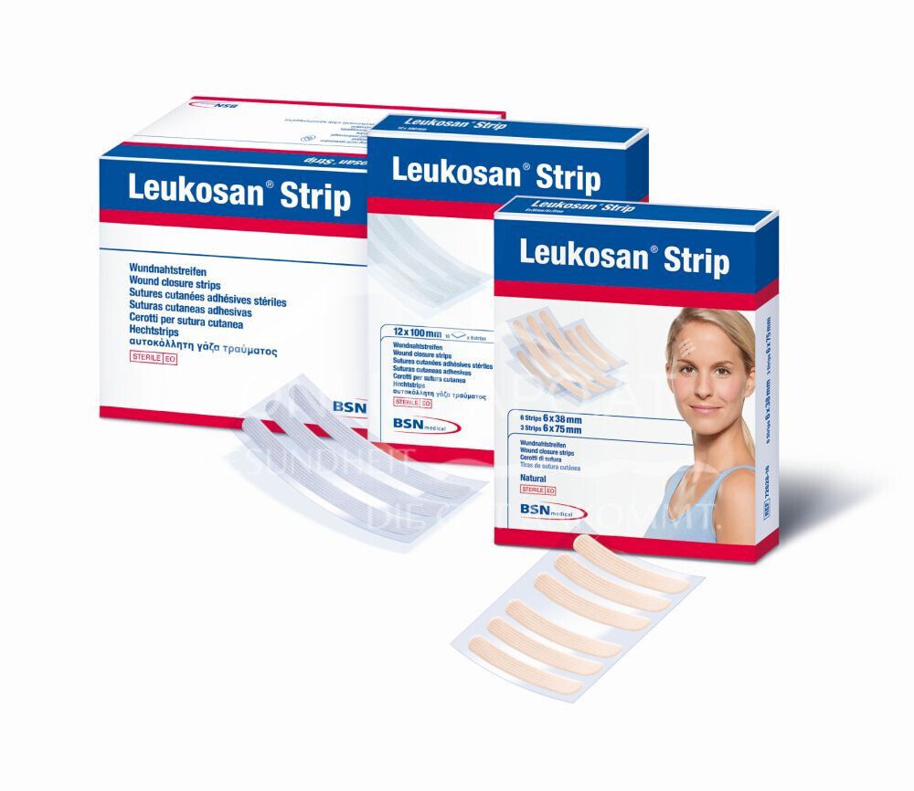 Leukoplast wound closure strip 6 x 75mm