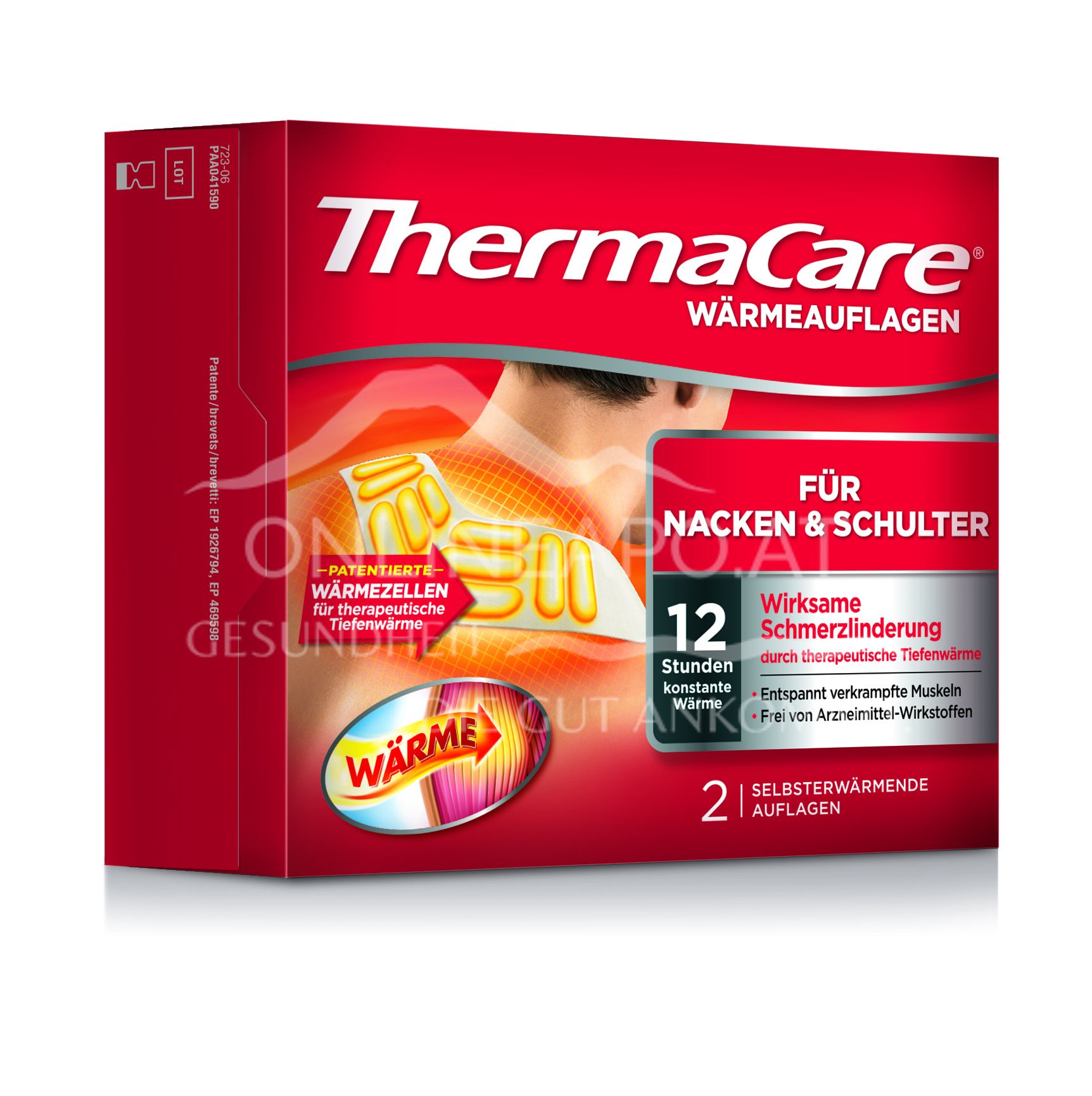ThermaCare® Nacken- & Schulterauflagen
