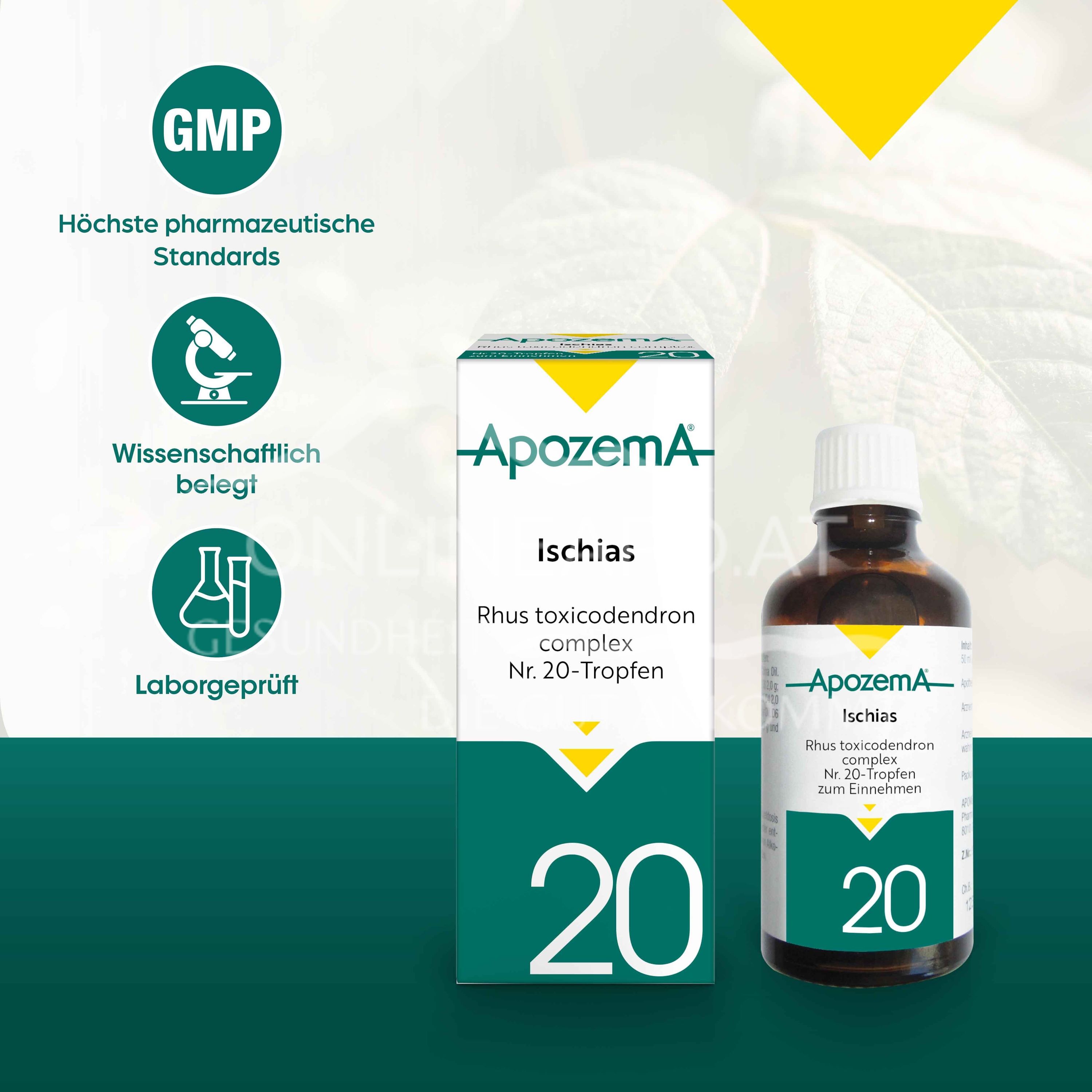 Apozema® Ischias Rhus toxicodendron complex No. 20 drops for oral use