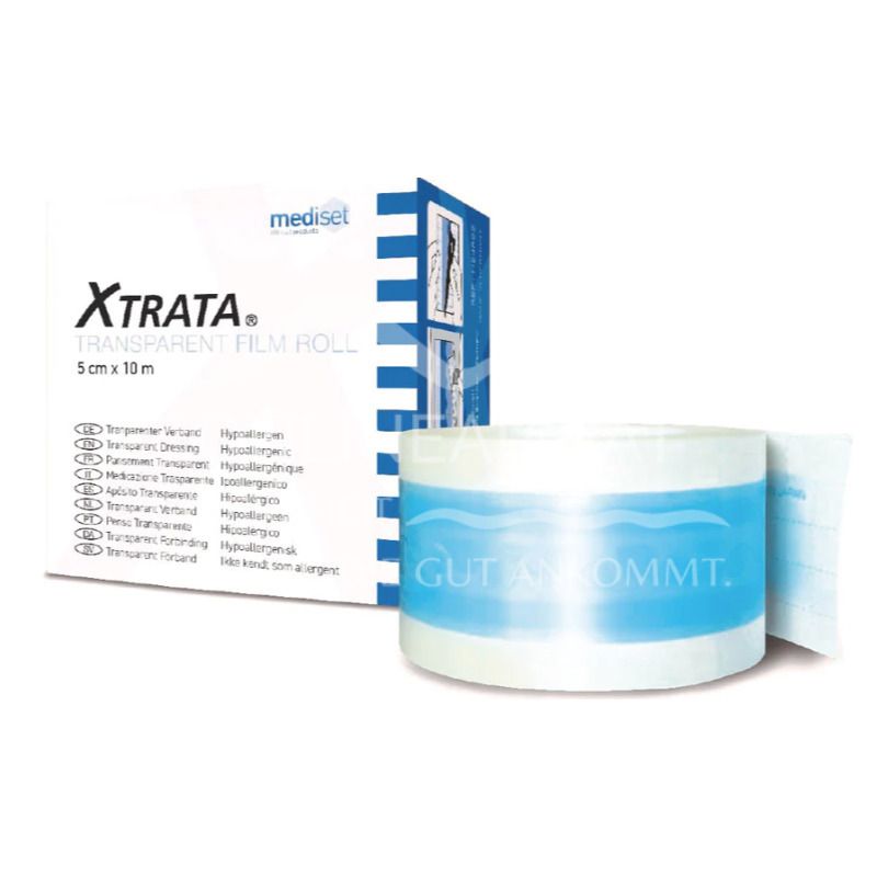 Xtrata® Transparenter Filmverband Rolle 5 cm x 10 m