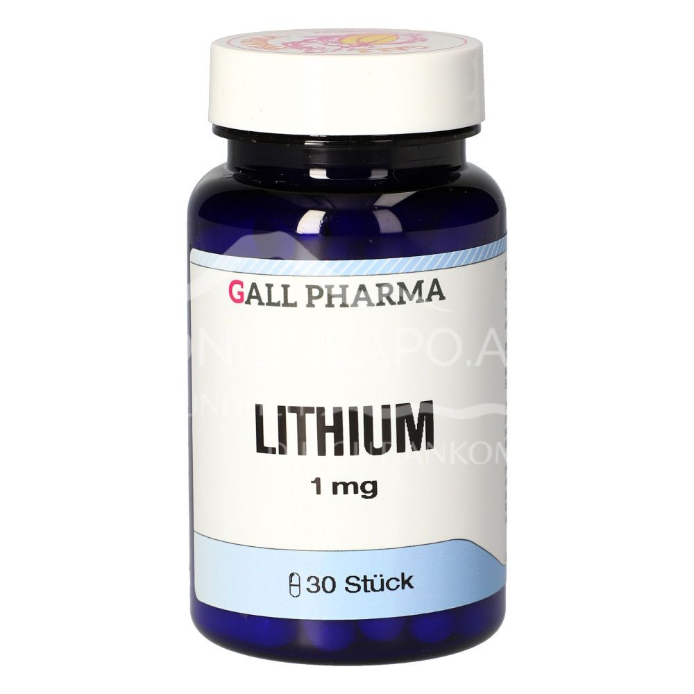 Gall Pharma Lithium 1 mg Kapseln