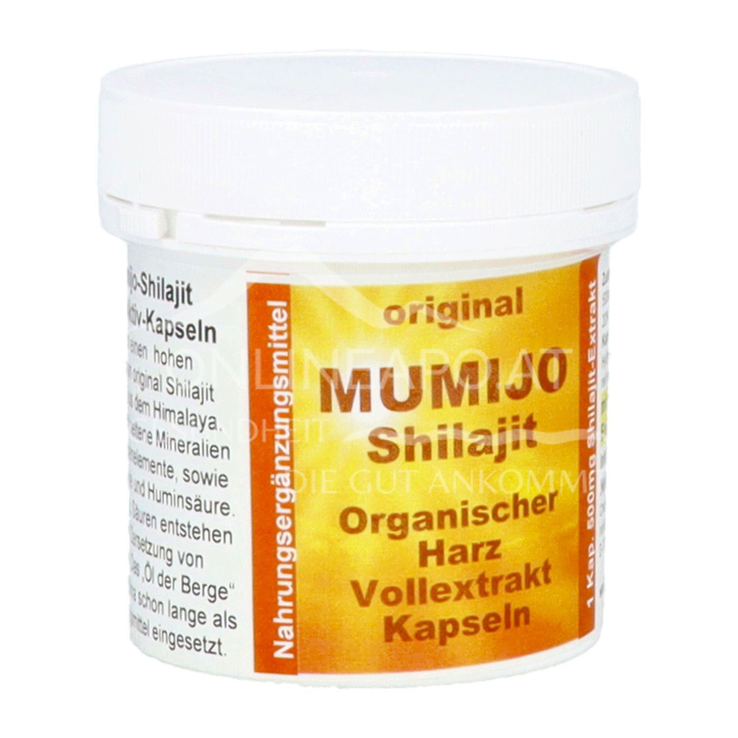 Novoform Pharma Mumijo Shilajit organische Vollextrakt Kapseln