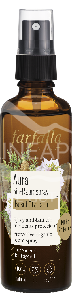 Farfalla Aura Bio-Raumspray, Beschützt sein