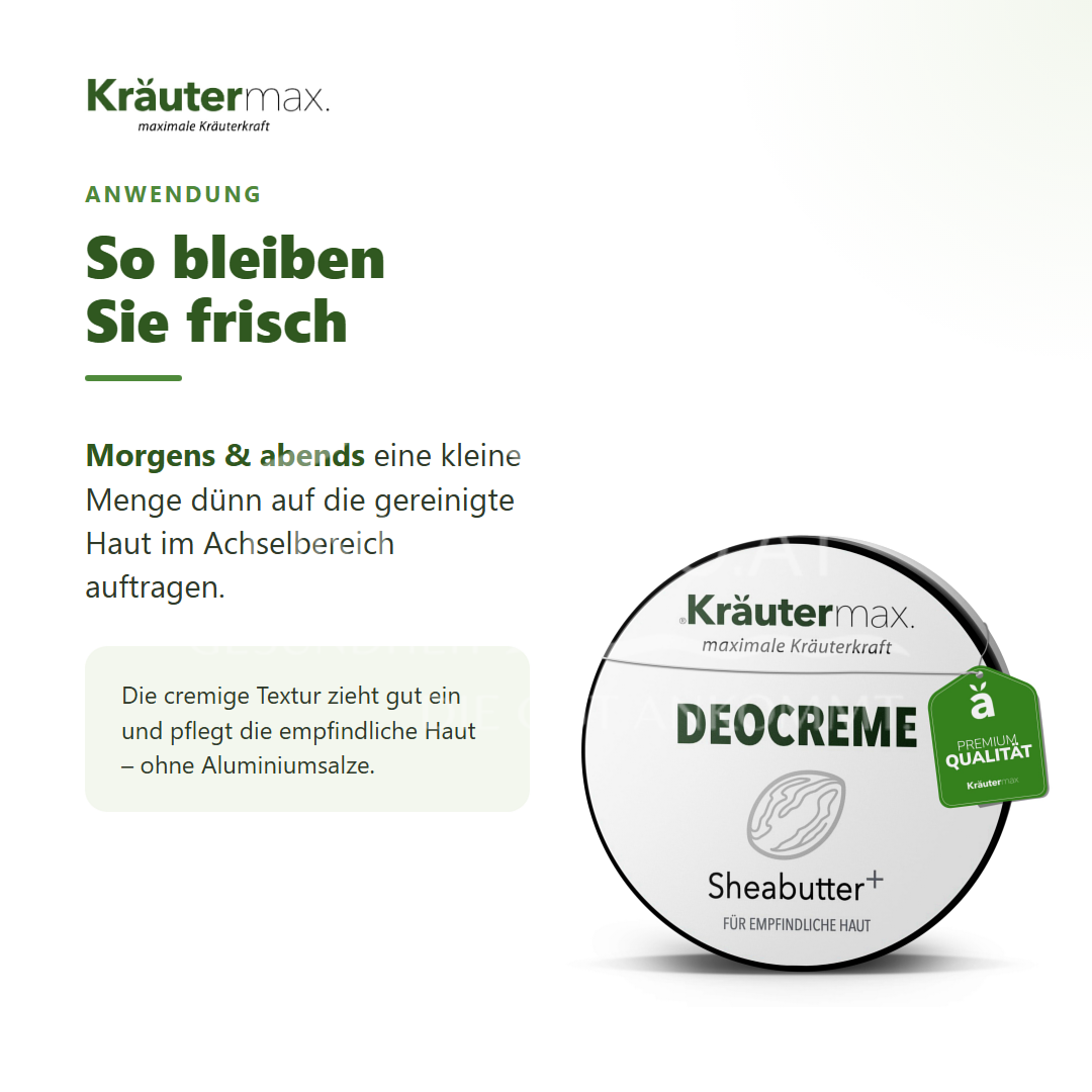 Kräutermax Sheabutter Deocreme