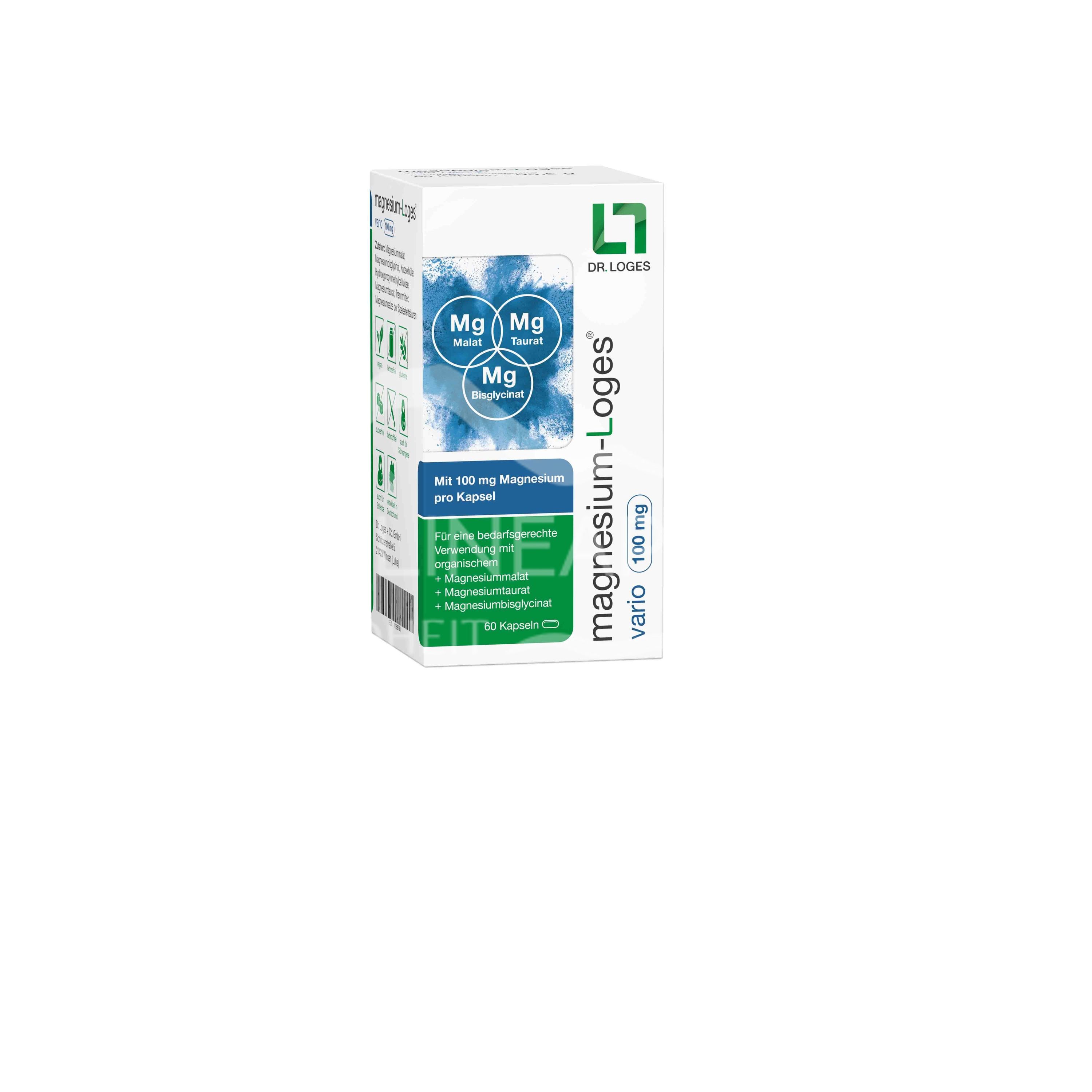 magnesium-Loges® vario 100 mg Kapseln