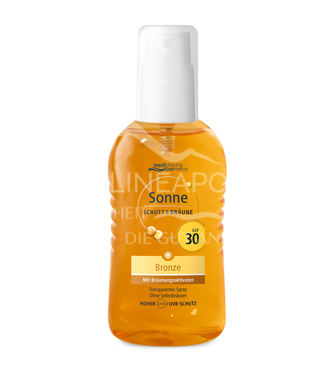 medipharma cosmetics Sonne Schutz & Bräune LSF 30 Bronze Pumpspray