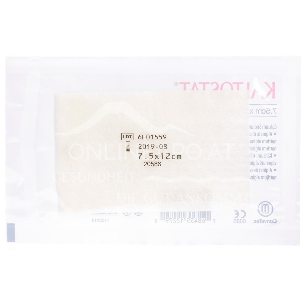 ConvaTec KALTOSTAT® Kompressen steril, 7,5 x 12 cm