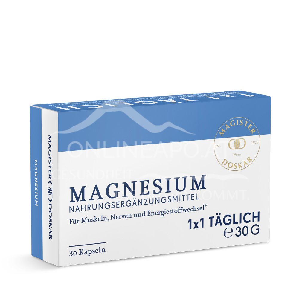 Magister Dosker Magnesium 1x1 Daily Capsules