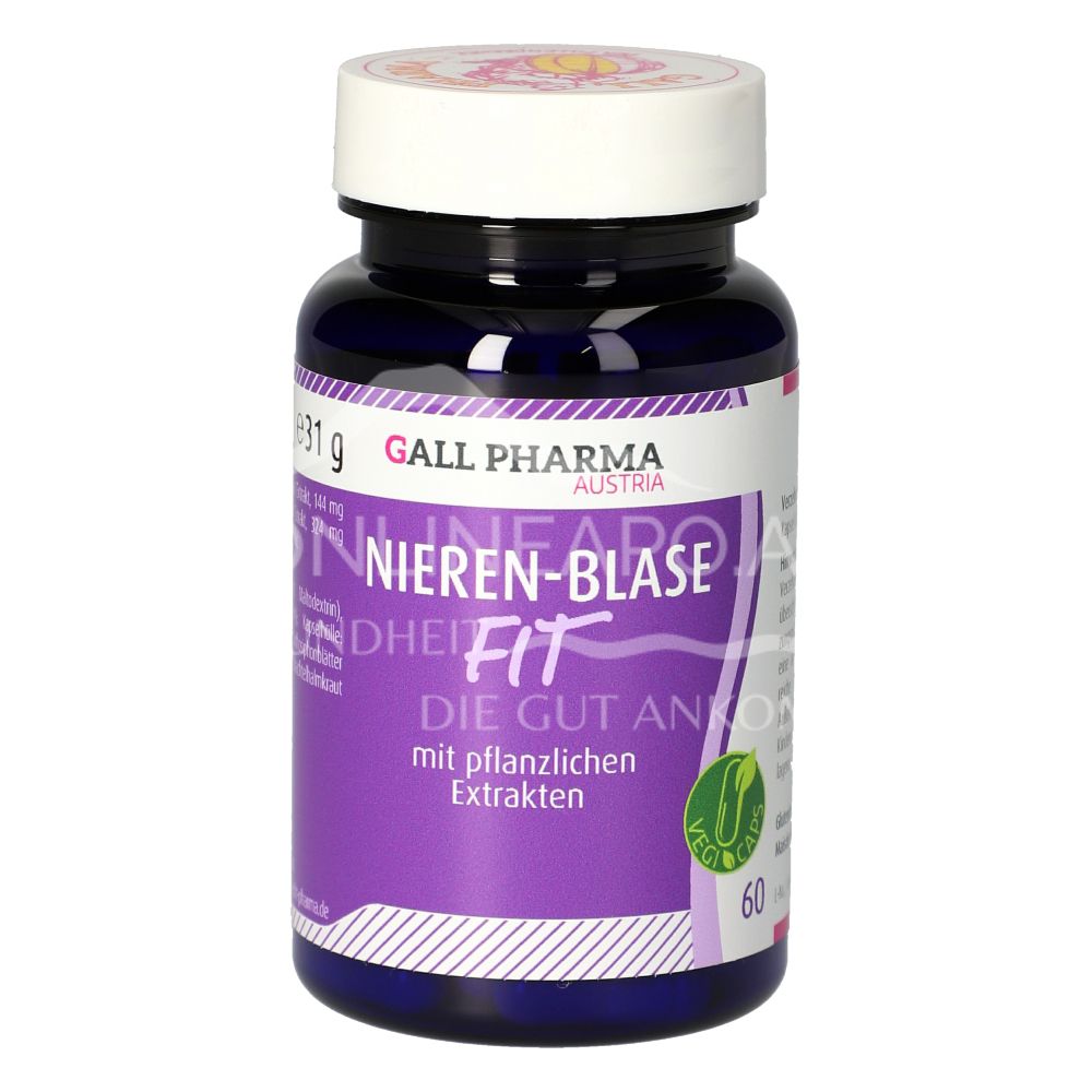 Gall Pharma Nieren-Blase Fit Kapseln