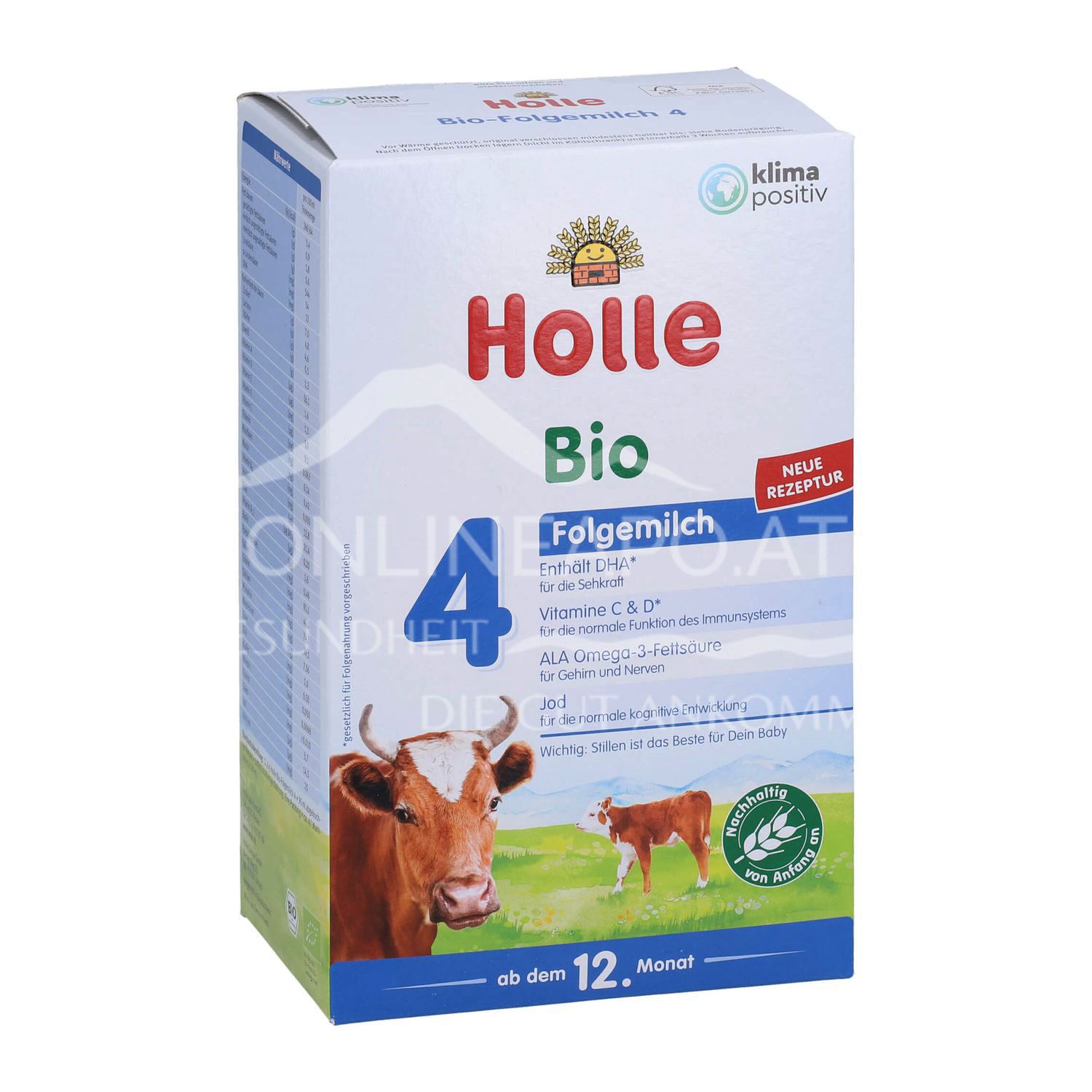 Holle Bio-Folgemilch 4 aus Kuhmilch Pulver