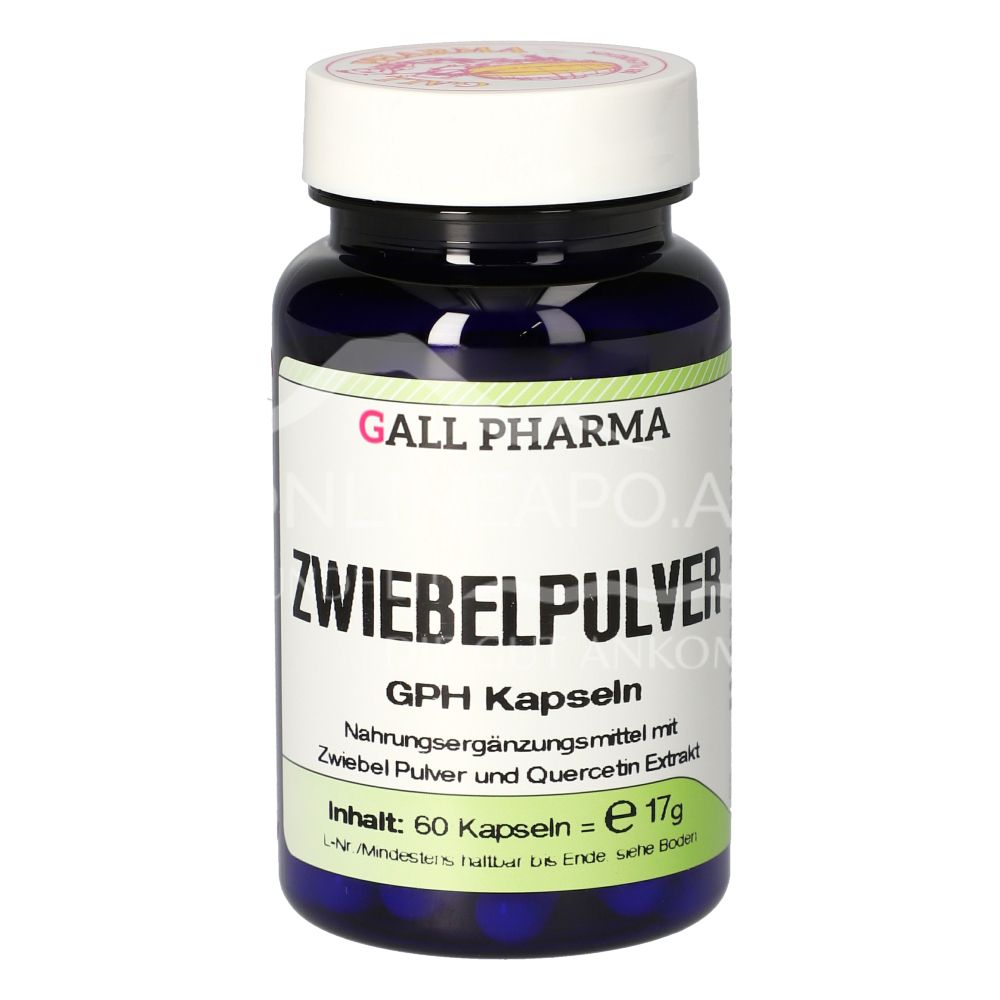 Gall Pharma Zwiebelpulver Kapseln