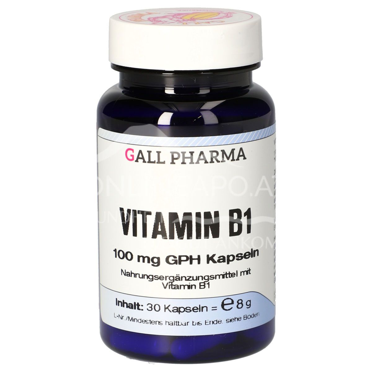 Gall Pharma Vitamin B1 100 mg capsules