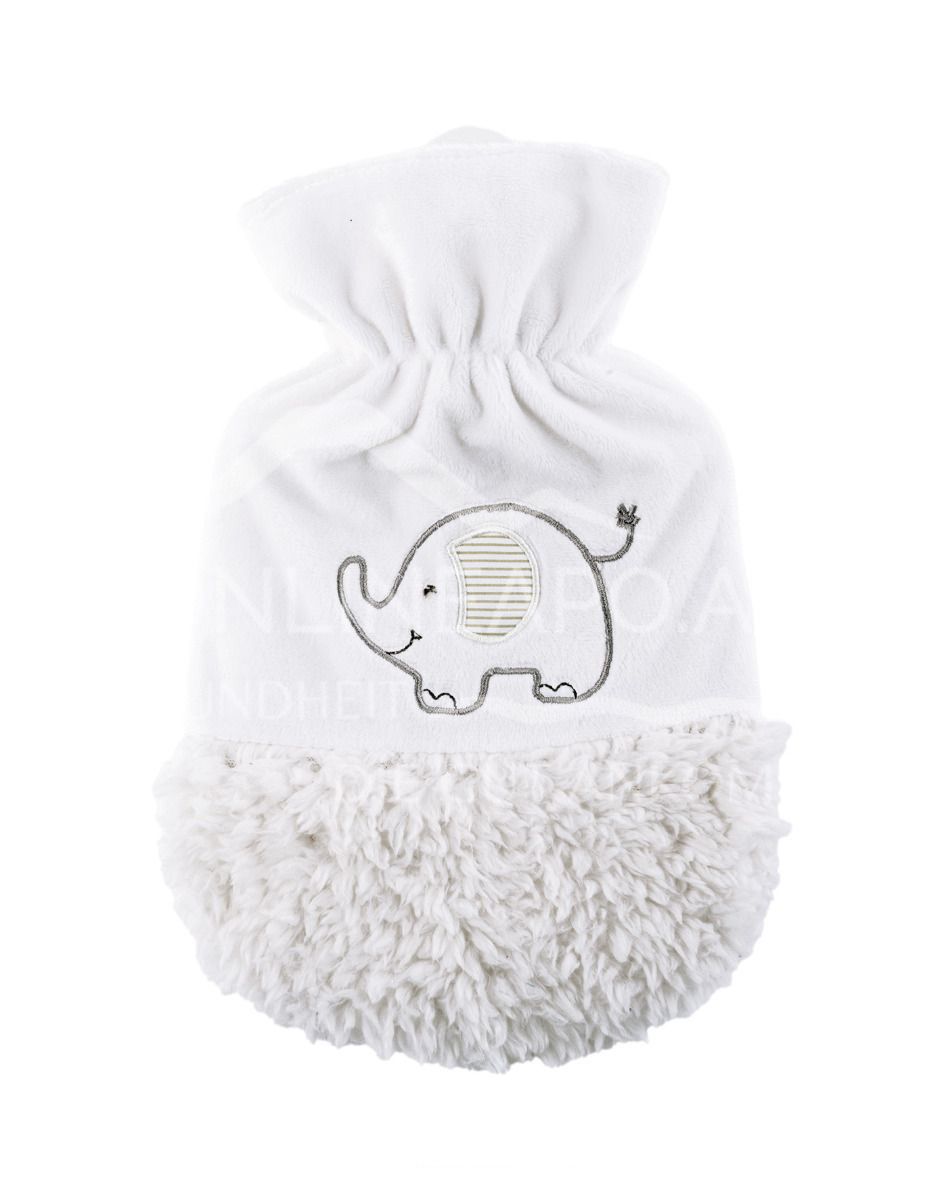 Singer children's hot water bottle velour elephant Jala - 0,8L