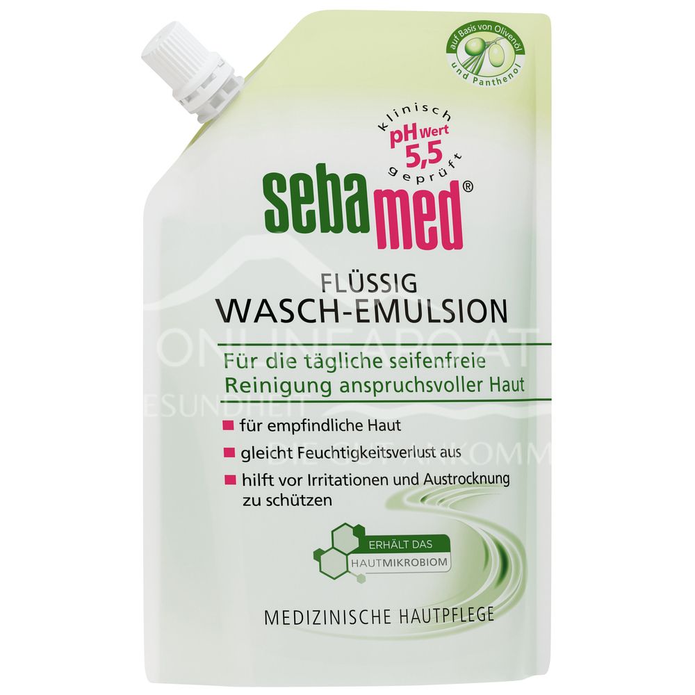 Sebamed Flüssig Wasch-Emulsion mit Olive Nachfüllbeutel