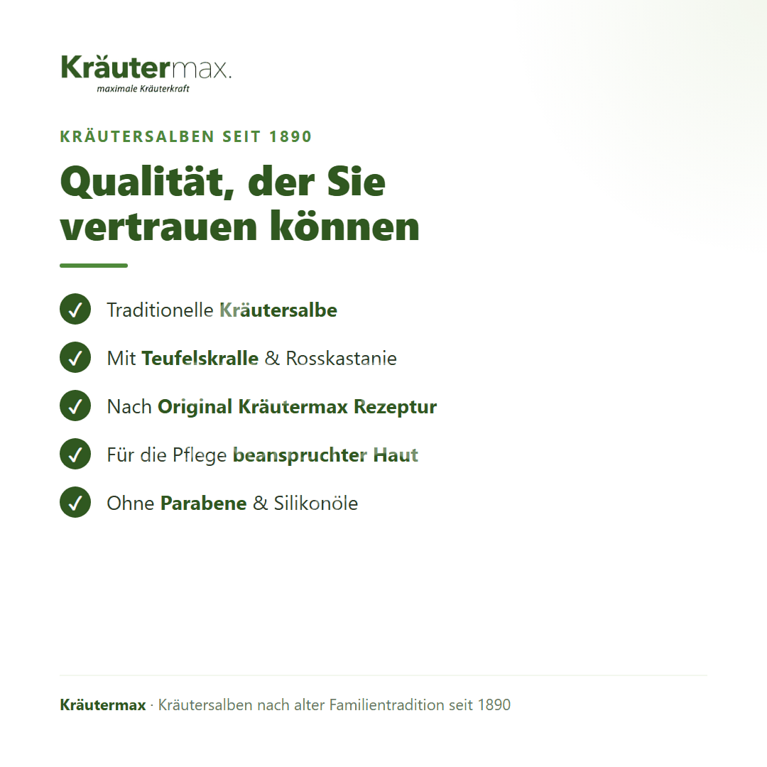 Kräutermax Teufelskralle Salbe