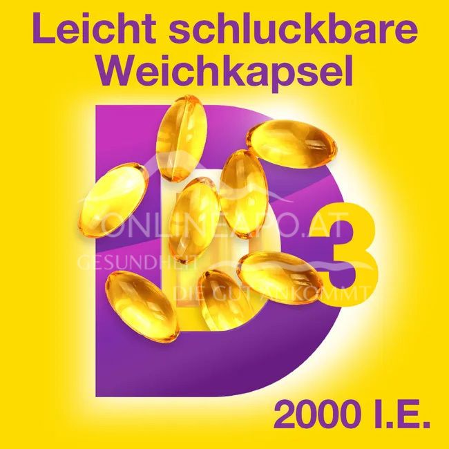 VIGANTOLVIT® Vitamin D3 2000 I.E. Weichkapseln