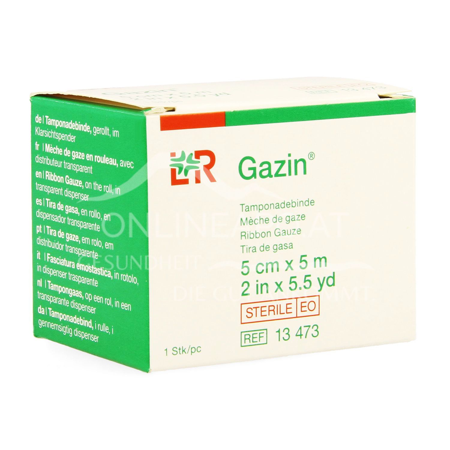 Gazin® tamponade bandages sterile, rolled, 1 cm x 5 m